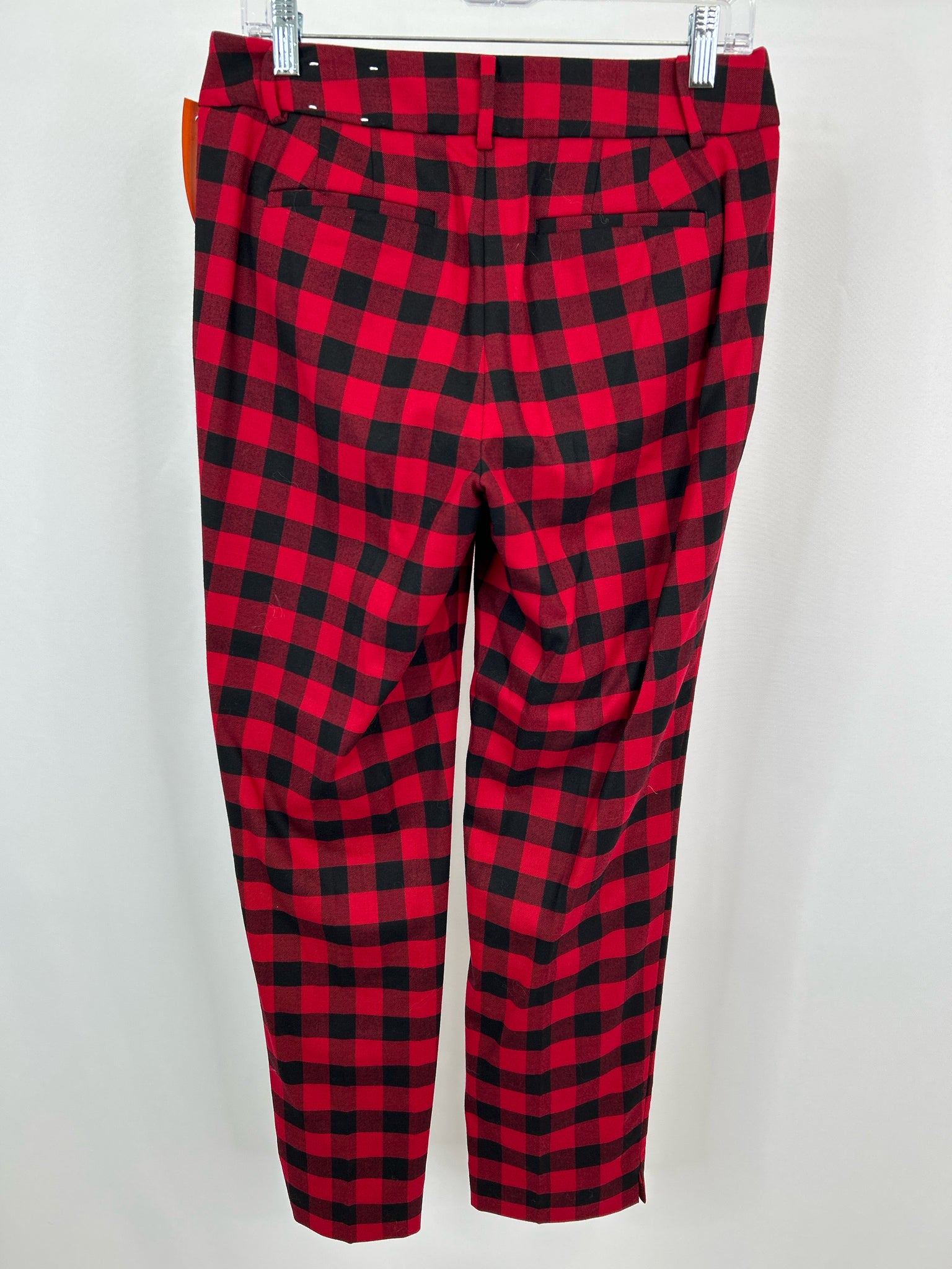 TALBOTS Size 6 Red & Black Women Pants