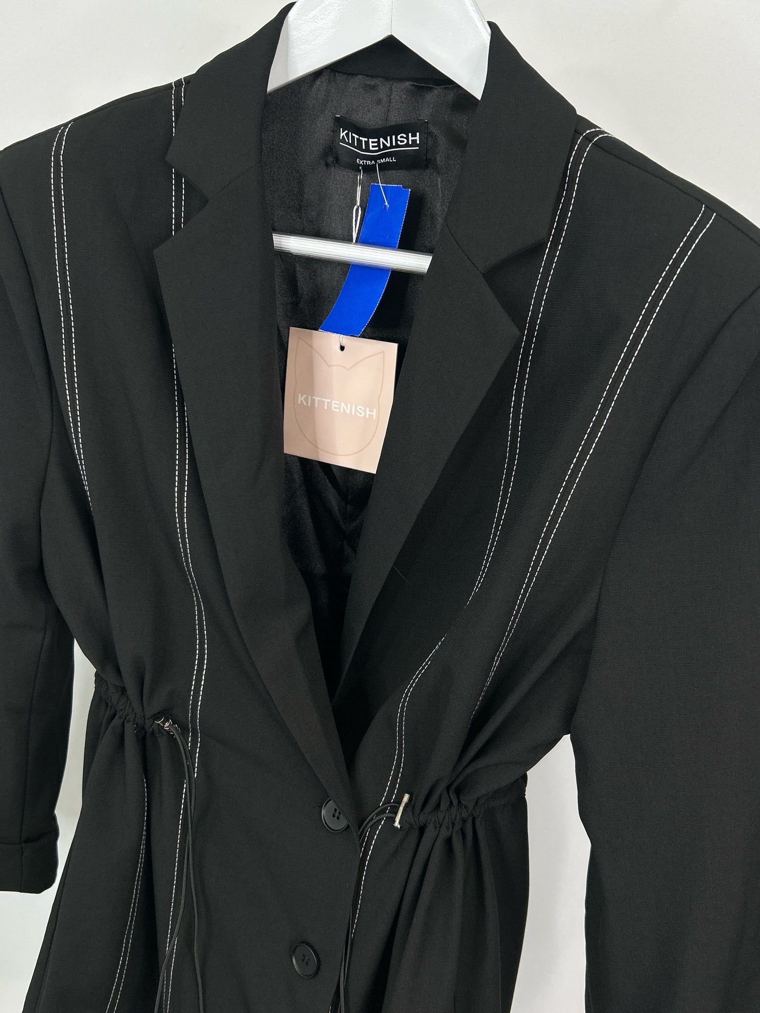 KITTENISH NWT Size XS Black Women 2-Piece w/Pants NWT