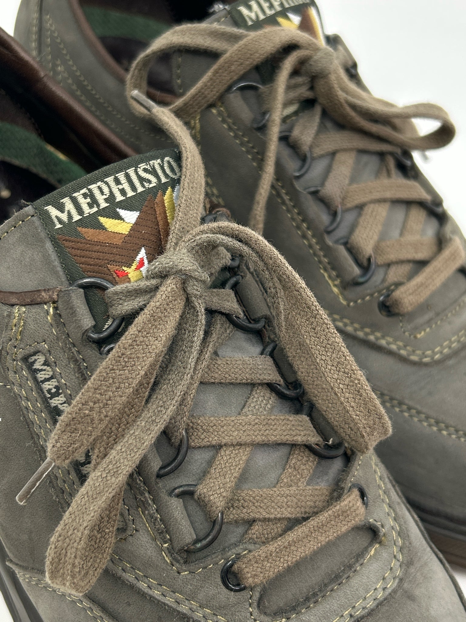 MEPHISTO Size 8.5 OLIVE Women Sneakers