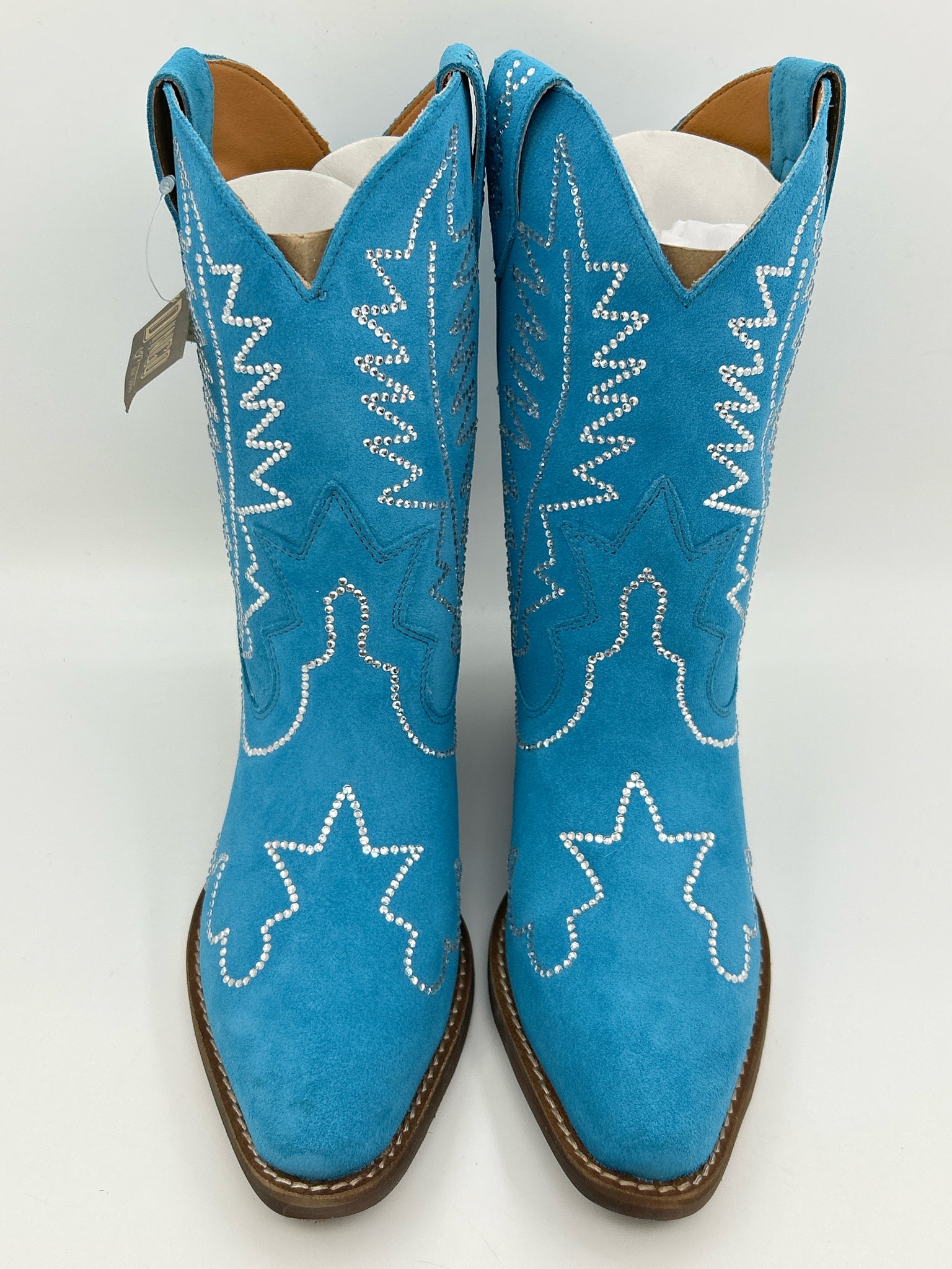 DINGO Size 7.5M Blue Women Boots