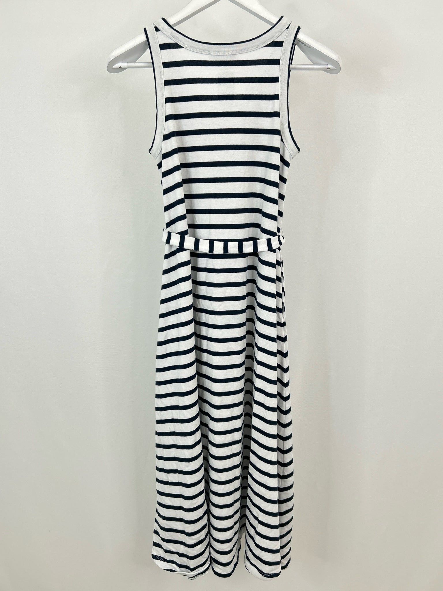 ANN TAYLOR Size XS NAVY AND WHITE Women's Dress