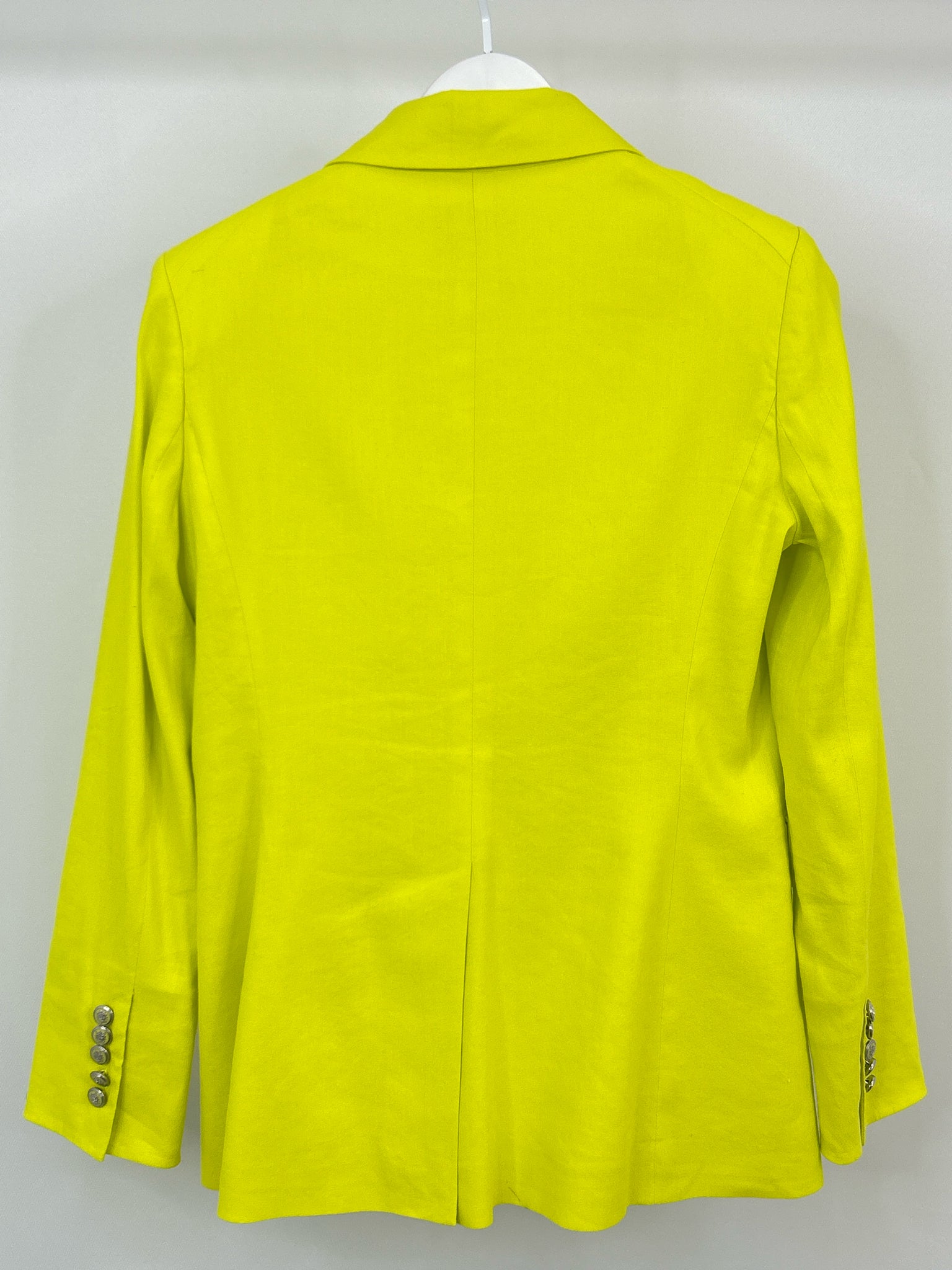 ANTONIO MELANI Size 6 Chartreuse Women Blazer