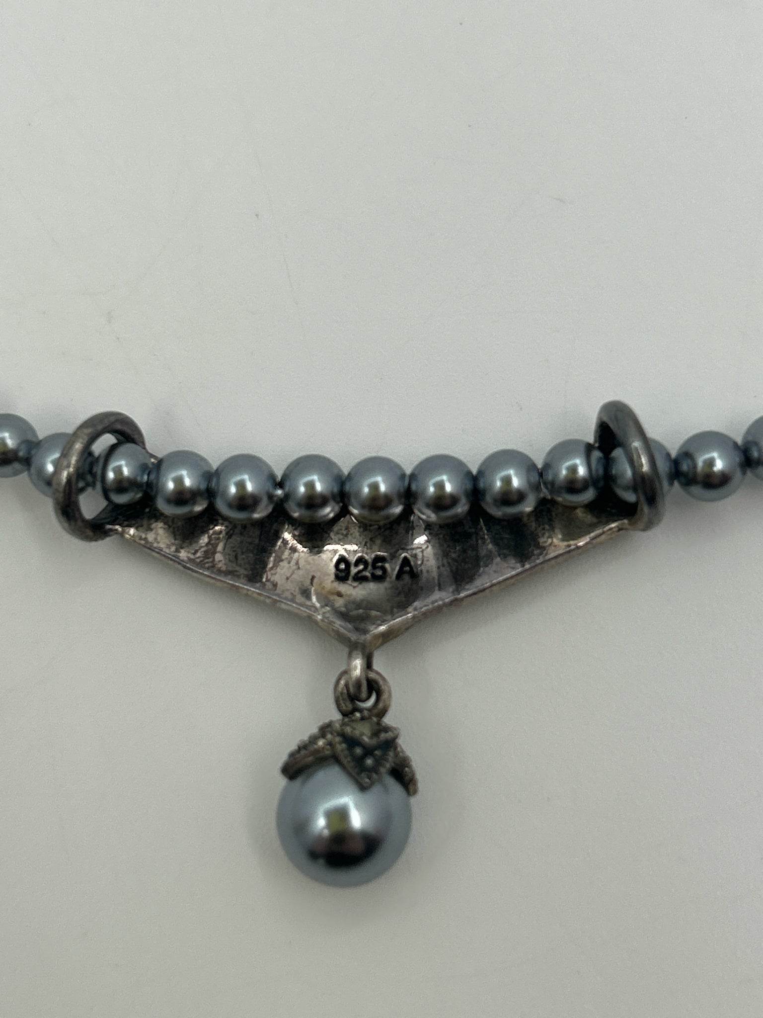 NO BRAND Blue Grey Necklace