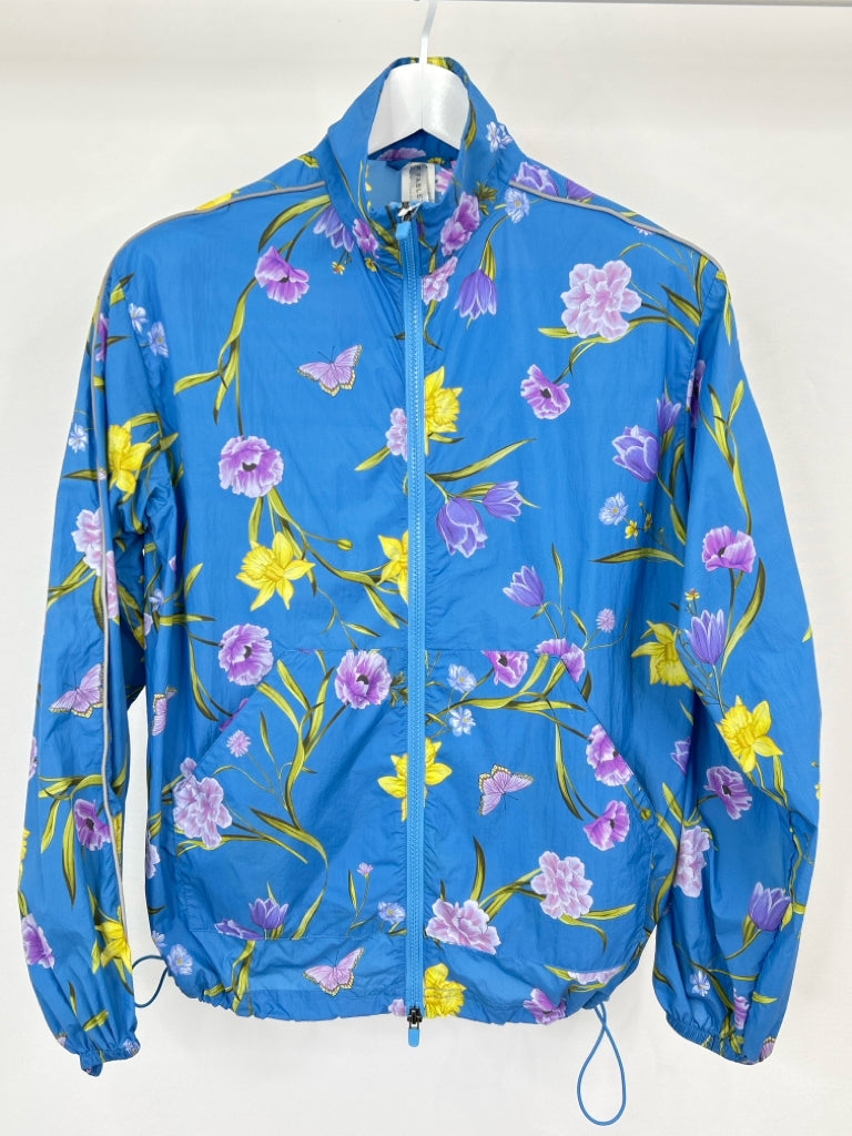 FABLETICS Size XXS Blue Print Women's Jacket NWT