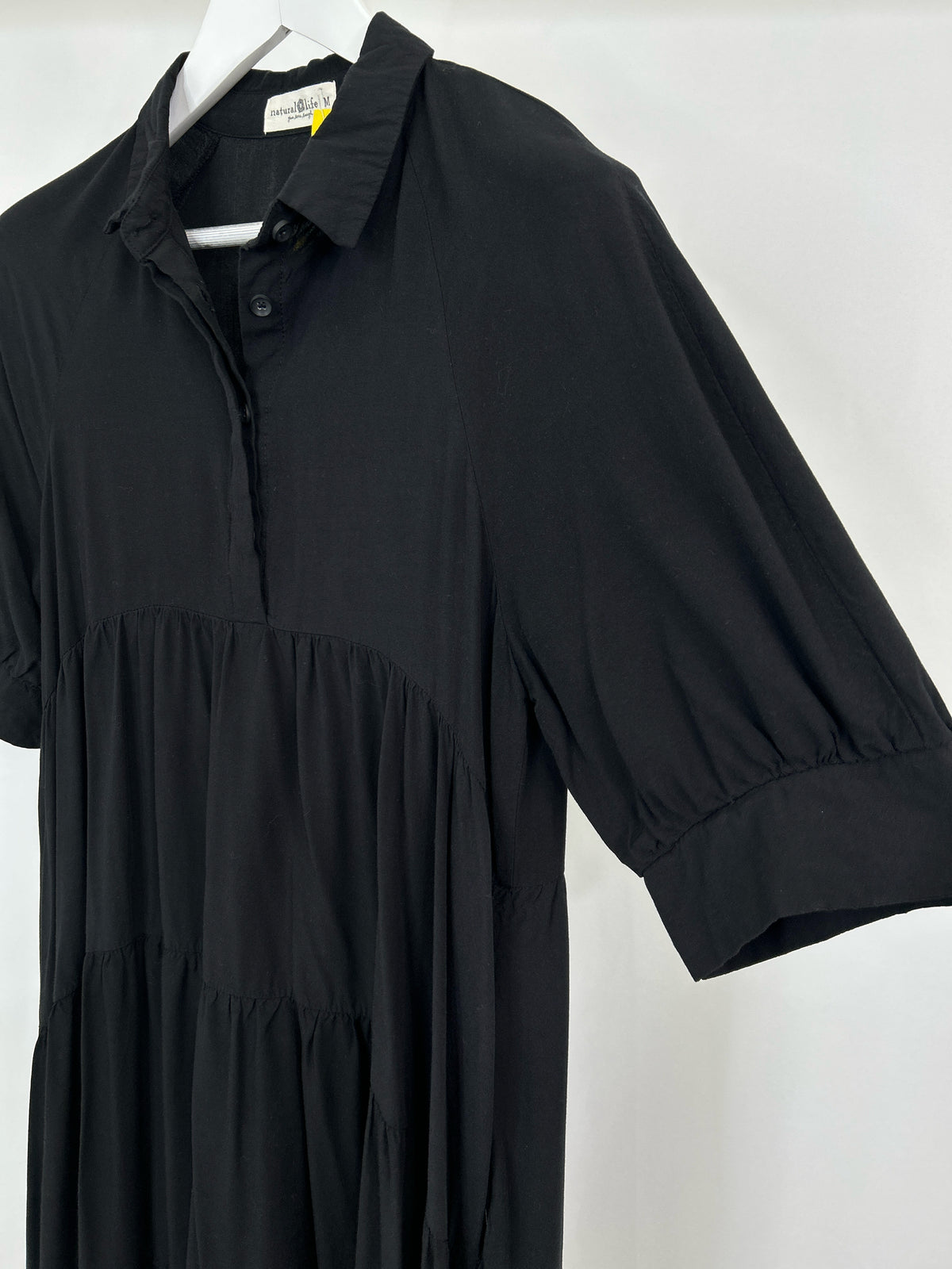 NATURAL LIFE Size M Black Women Dress