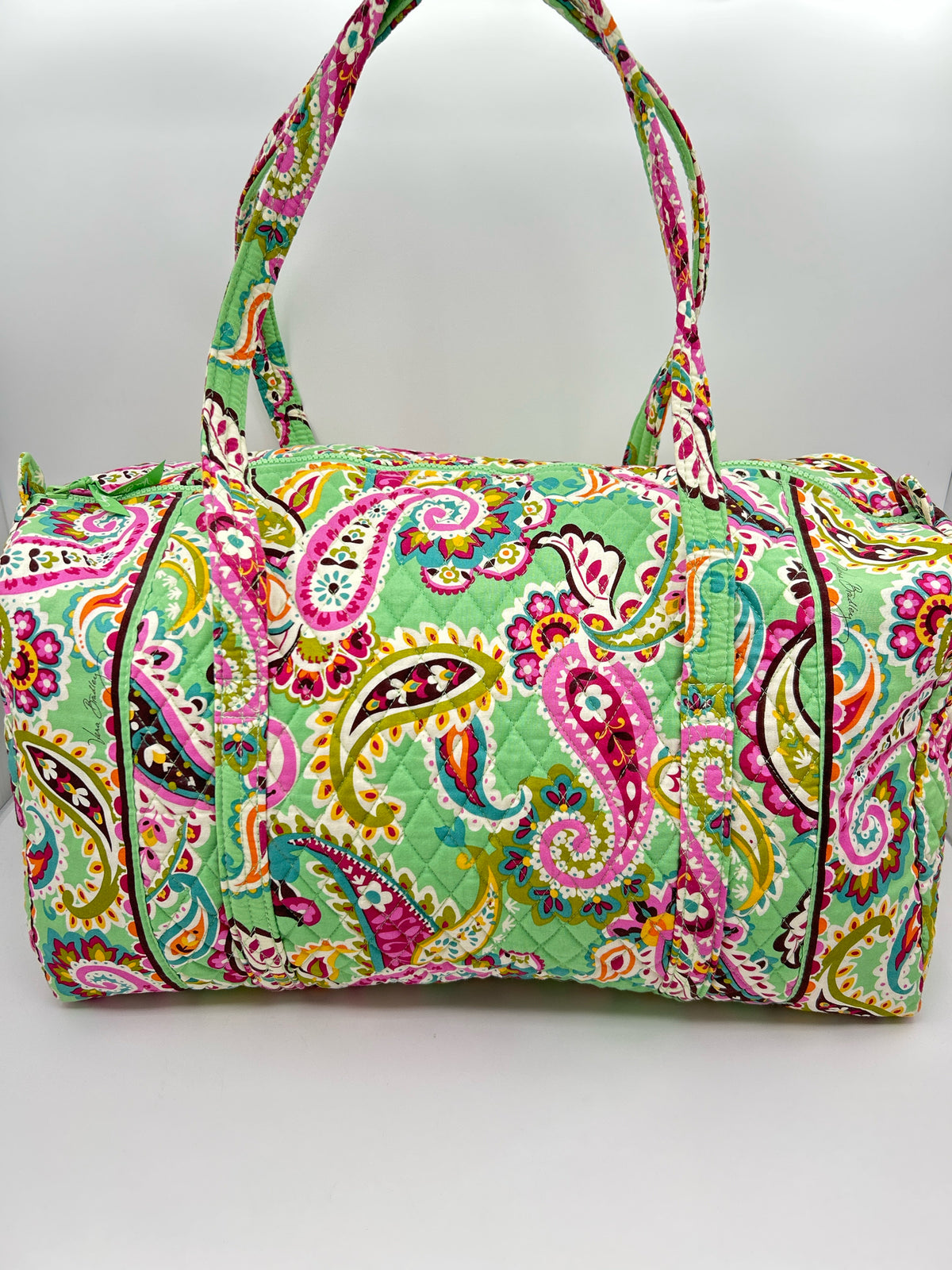 VERA BRADLEY Green Print Luggage