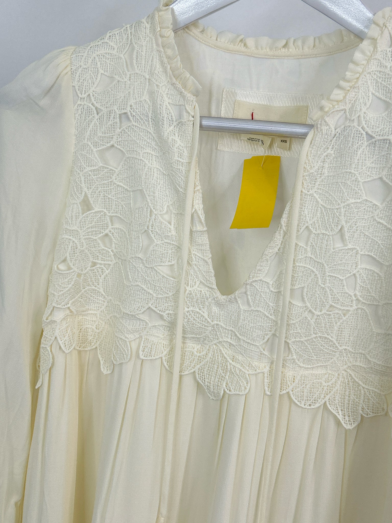 BY ANTHROPOLGIE Size XXS Cream Women Dress