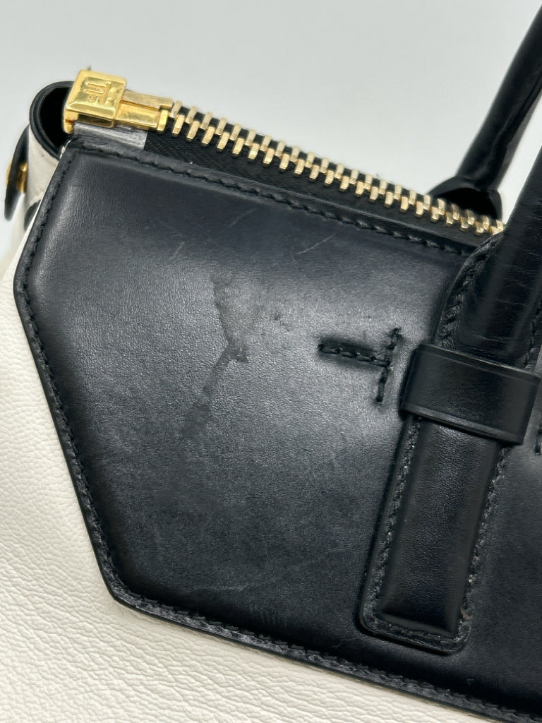 TOM FORD White & Black Purse