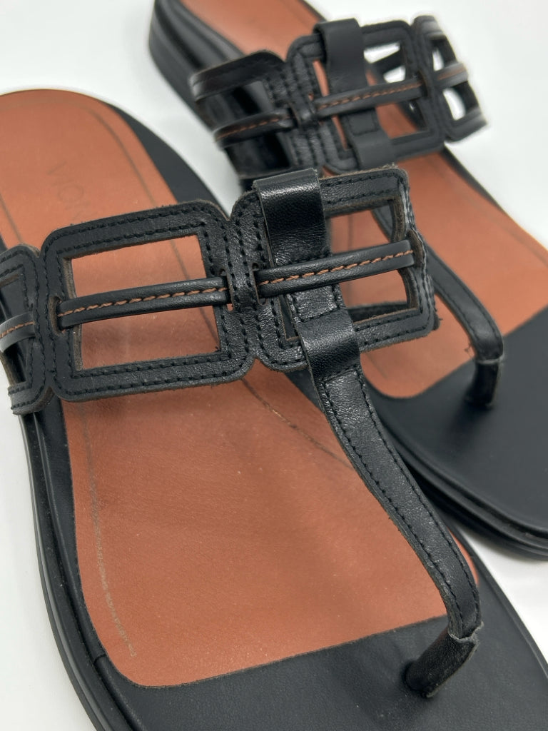 VIONIC Size 7 Black Women's Sandal