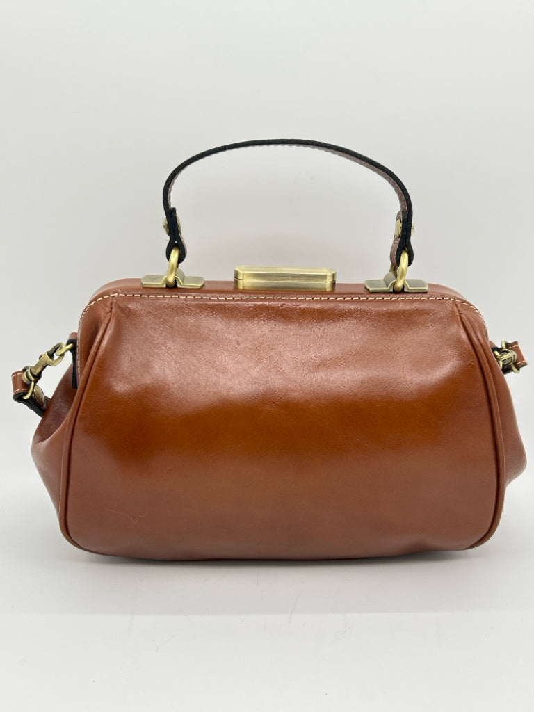 PATRICIA NASH Brown Gracchi Purse