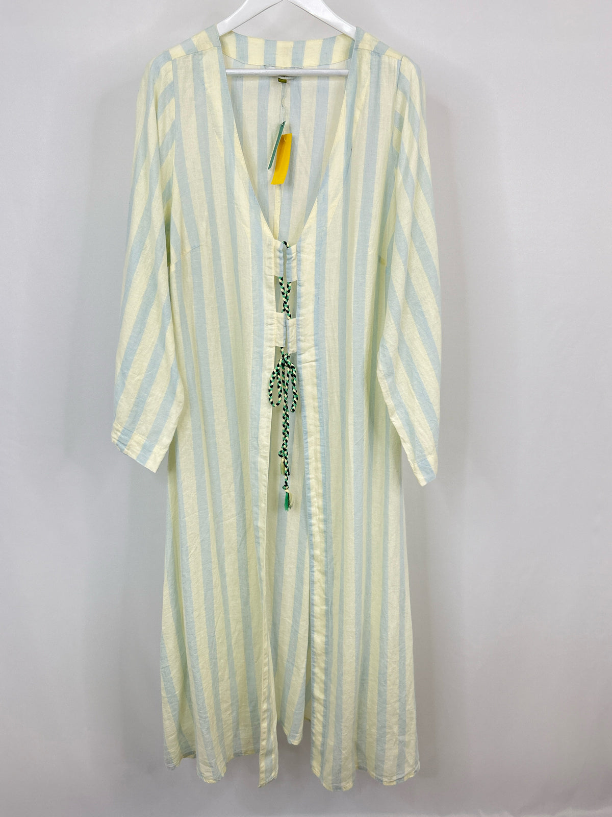 Celandine Size 2X Yellow and blue Women Cover-Up