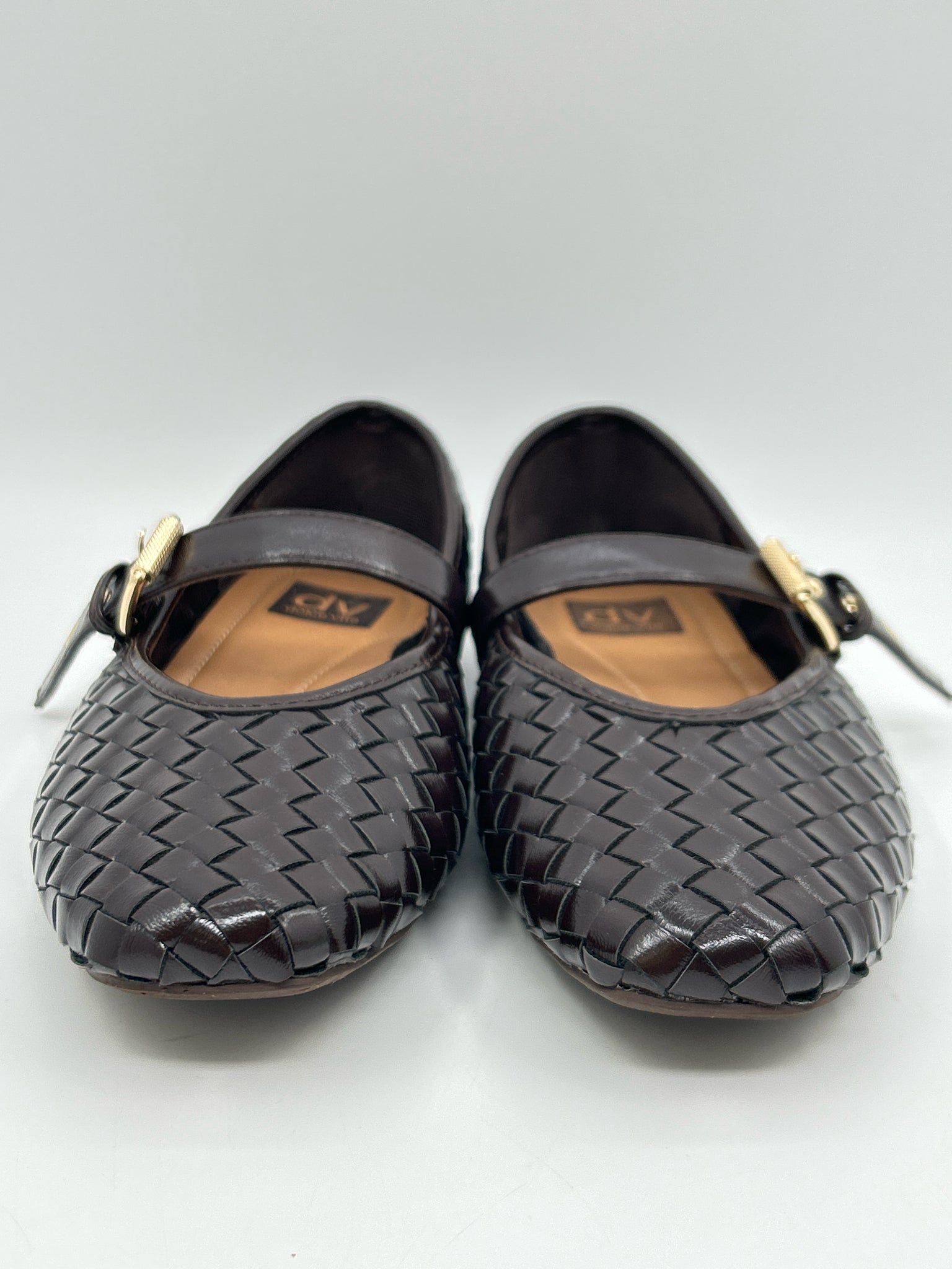 DOLCE VITA Size 8W Brown Women Flats