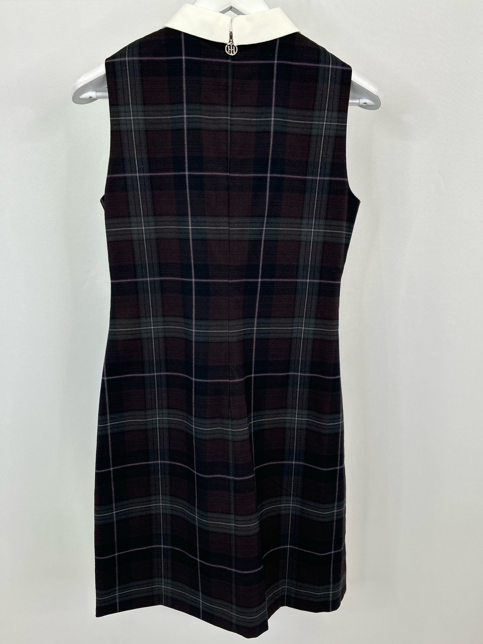 TOMMY HILFIGER NWT Size 4 Brown and Green Women Dress
