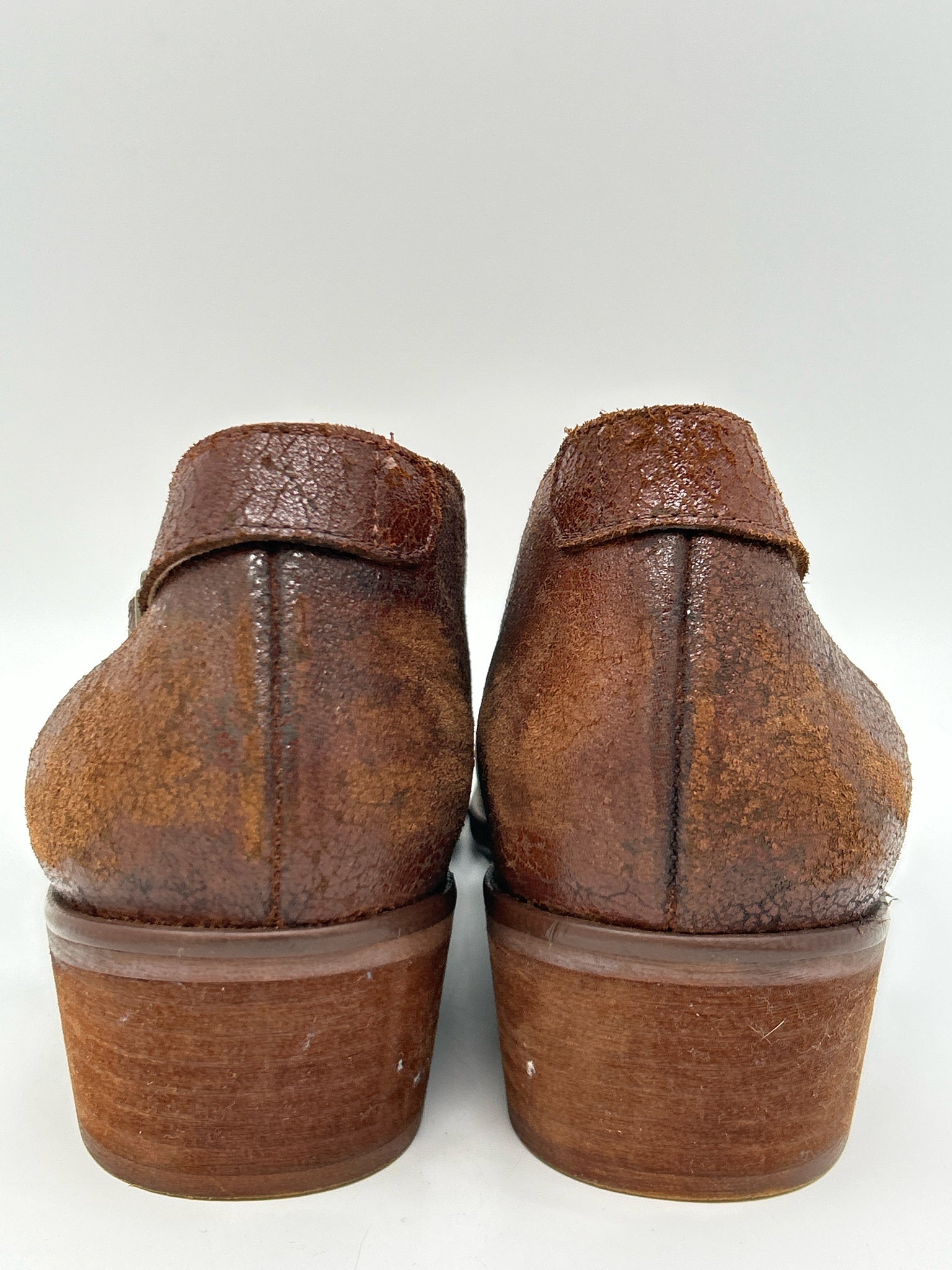 Veracruz Size 41 CREAM AND BROWN Women Booties
