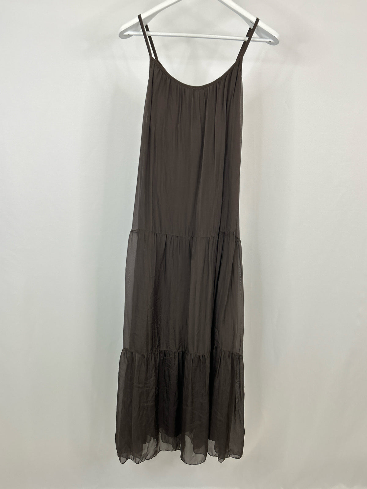 BELLAMBIA Size L CHOCOLATE Women Dress