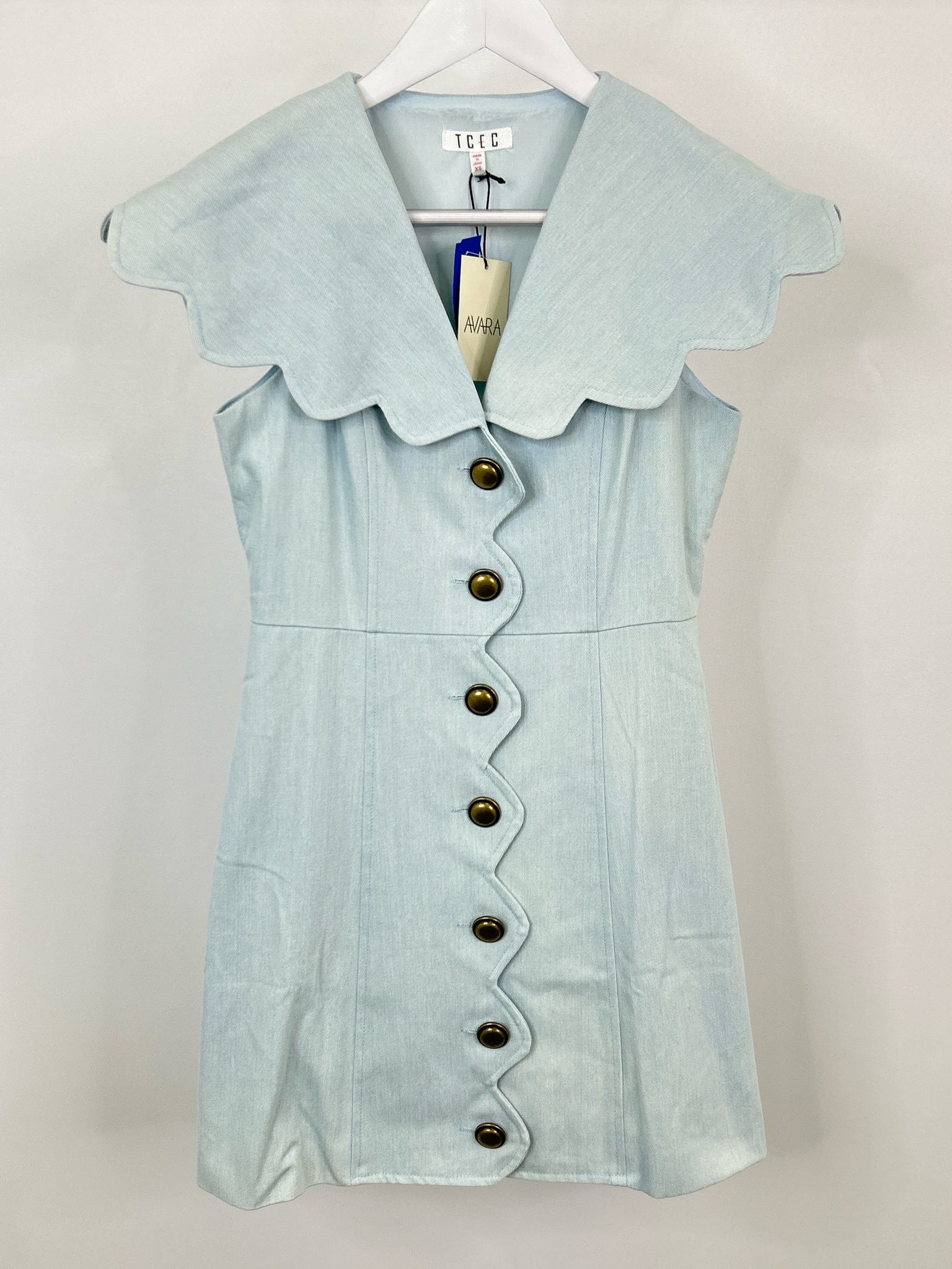 TCEC Size XS light blue Women Dress
