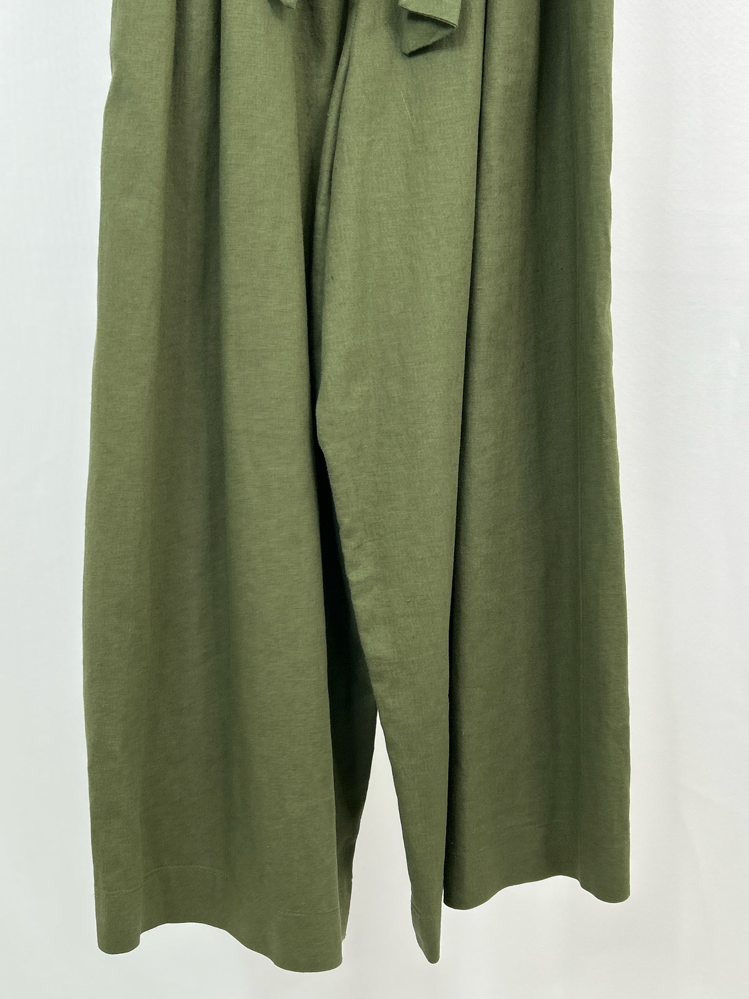 GAL MEETS GLAM Size 10 OLIVE GREEN Women Jumpsuit