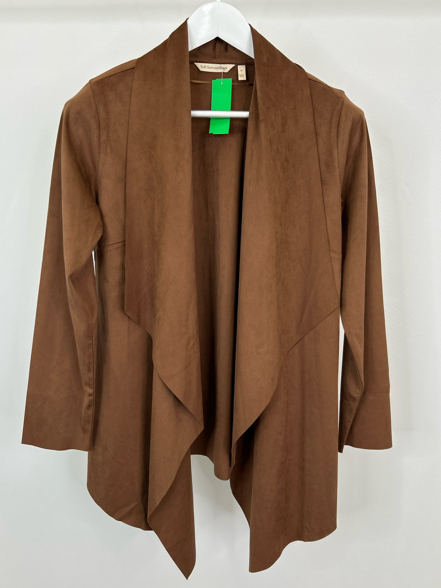 SOFT SURROUNDINGS Size S Brown Women Jacket