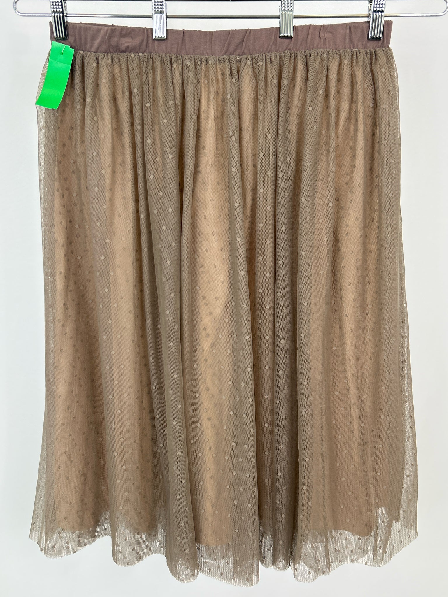 Garnet Hill Size XL Taupe Women Skirt