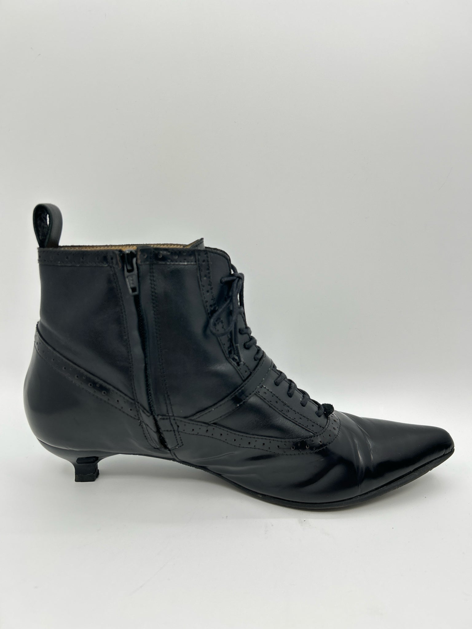 JOHN FLUEVOG Size 11 Black Women Booties