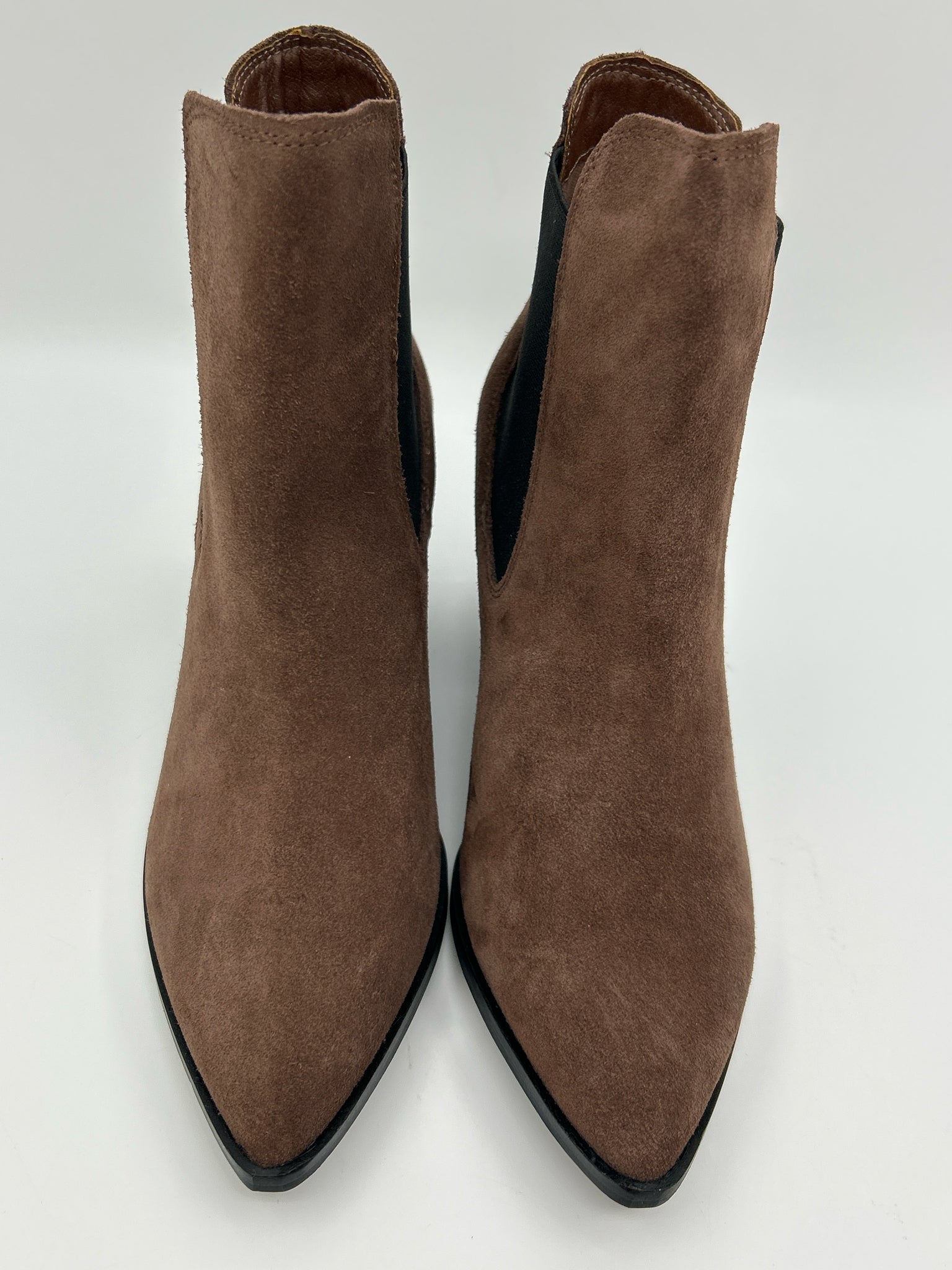 CHINESE LAUNDRY Size 9 Brown and Black Women Booties