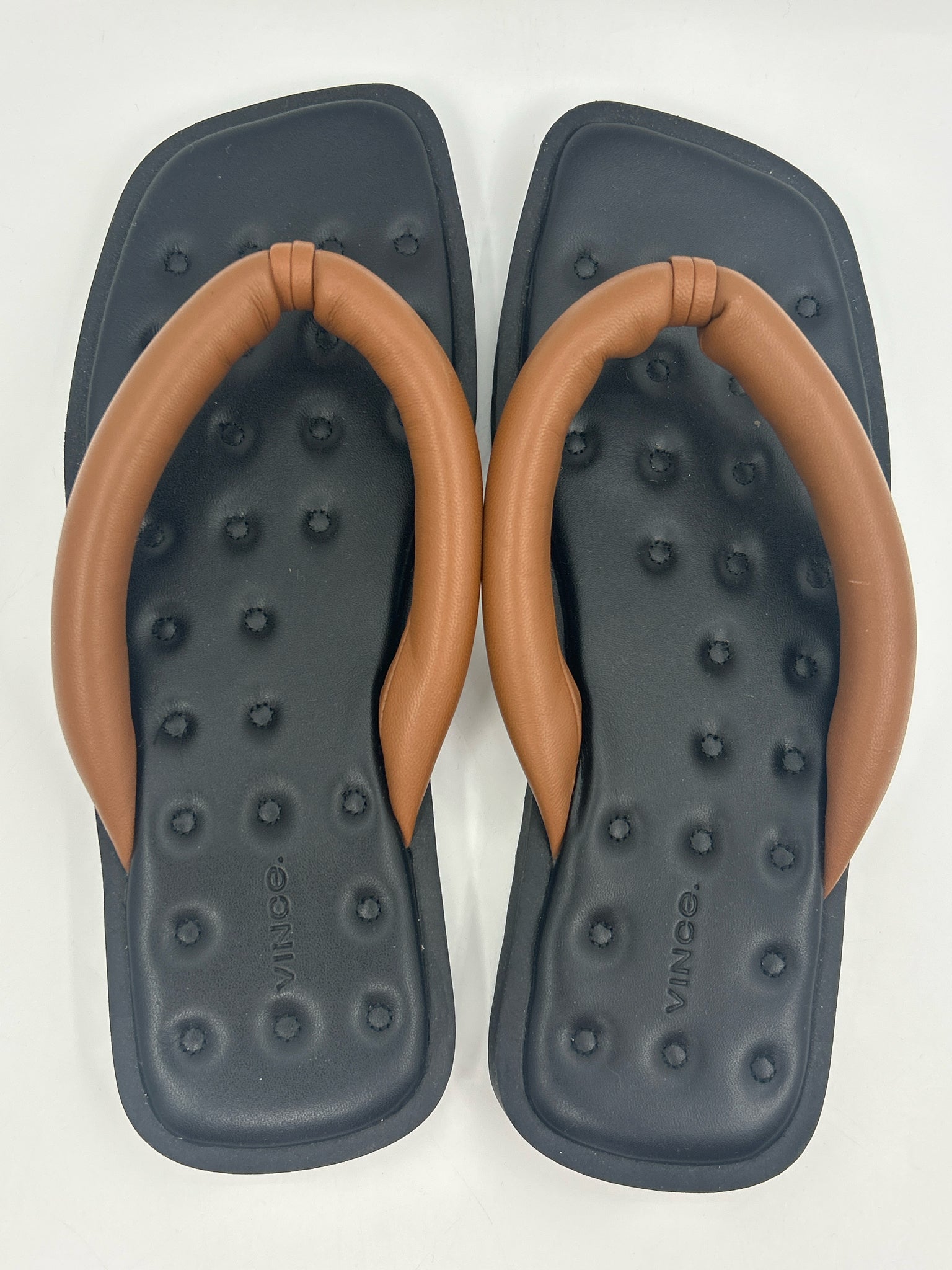 VINCE Size 6.5M Brown Women Sandal