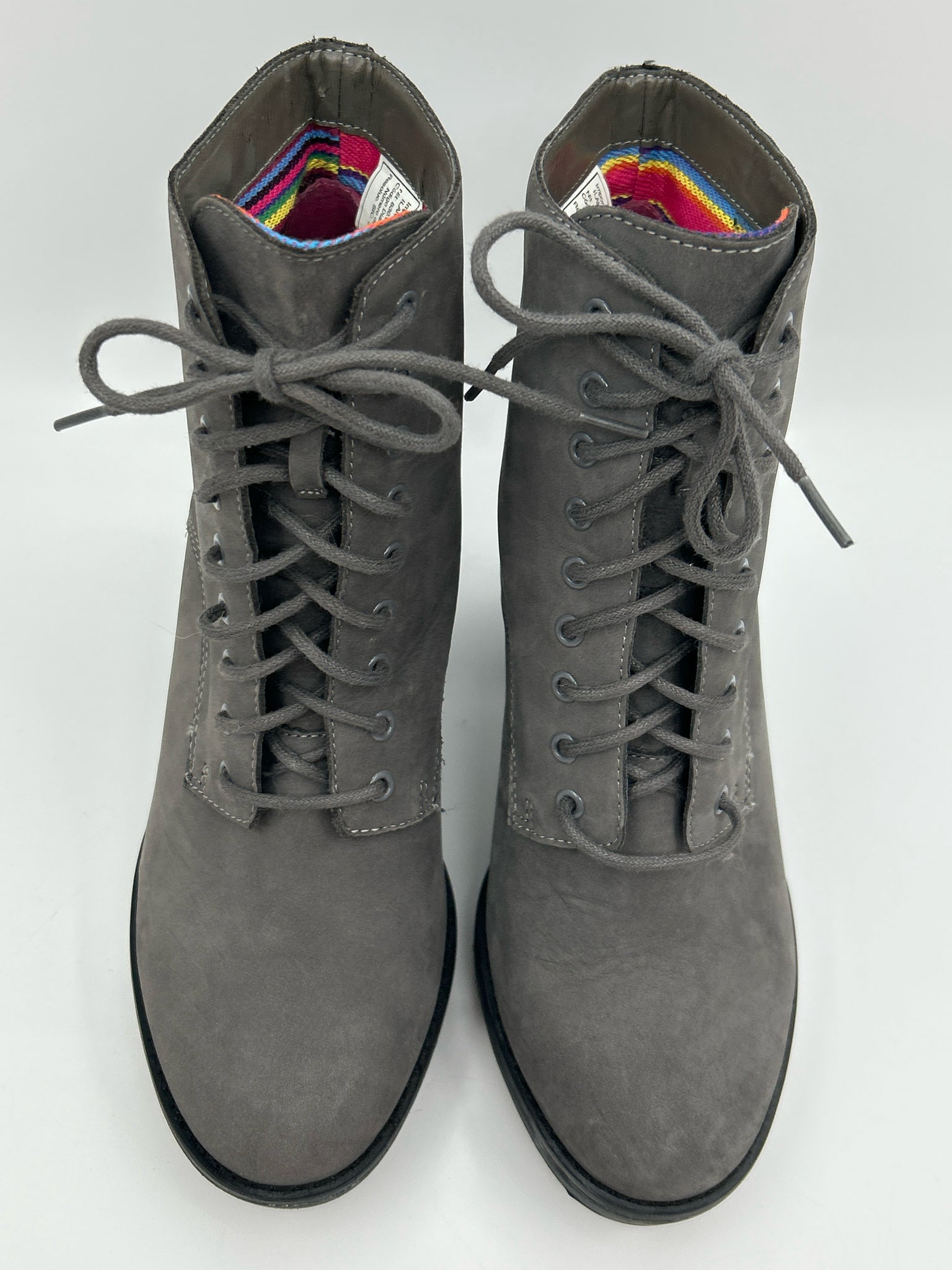 SANTORINI  Size 8 Grey Women Booties