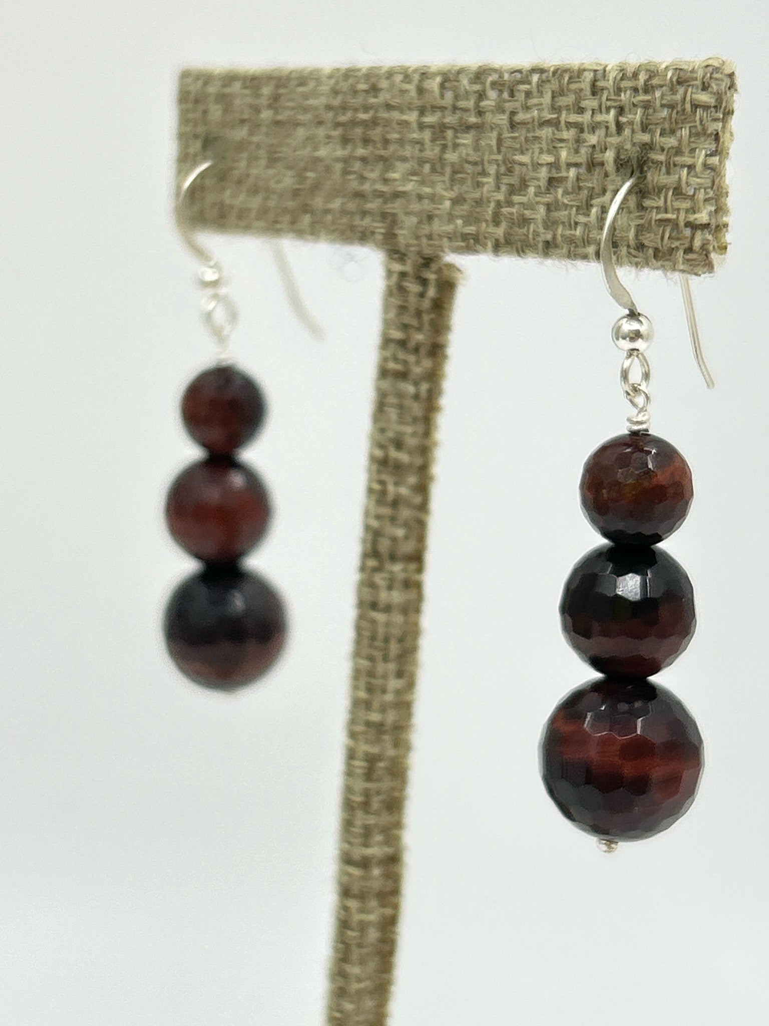 JAY KING Burgundy Jewelry Set