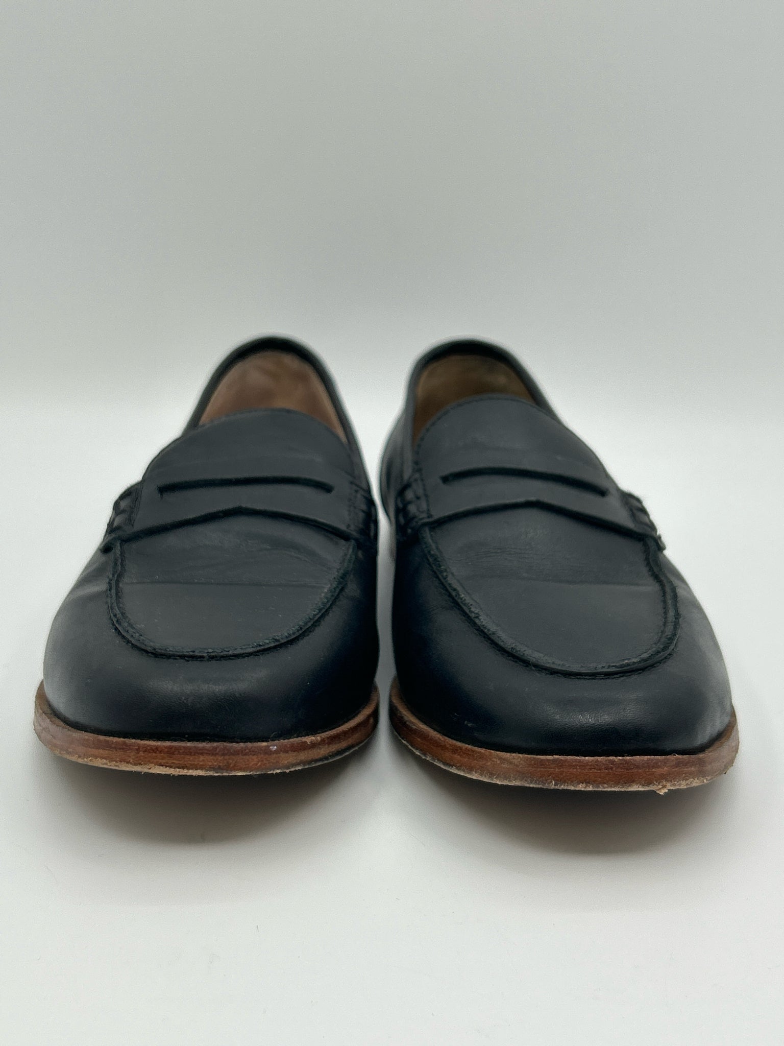 J CREW Size 8.5 Black Women Loafer