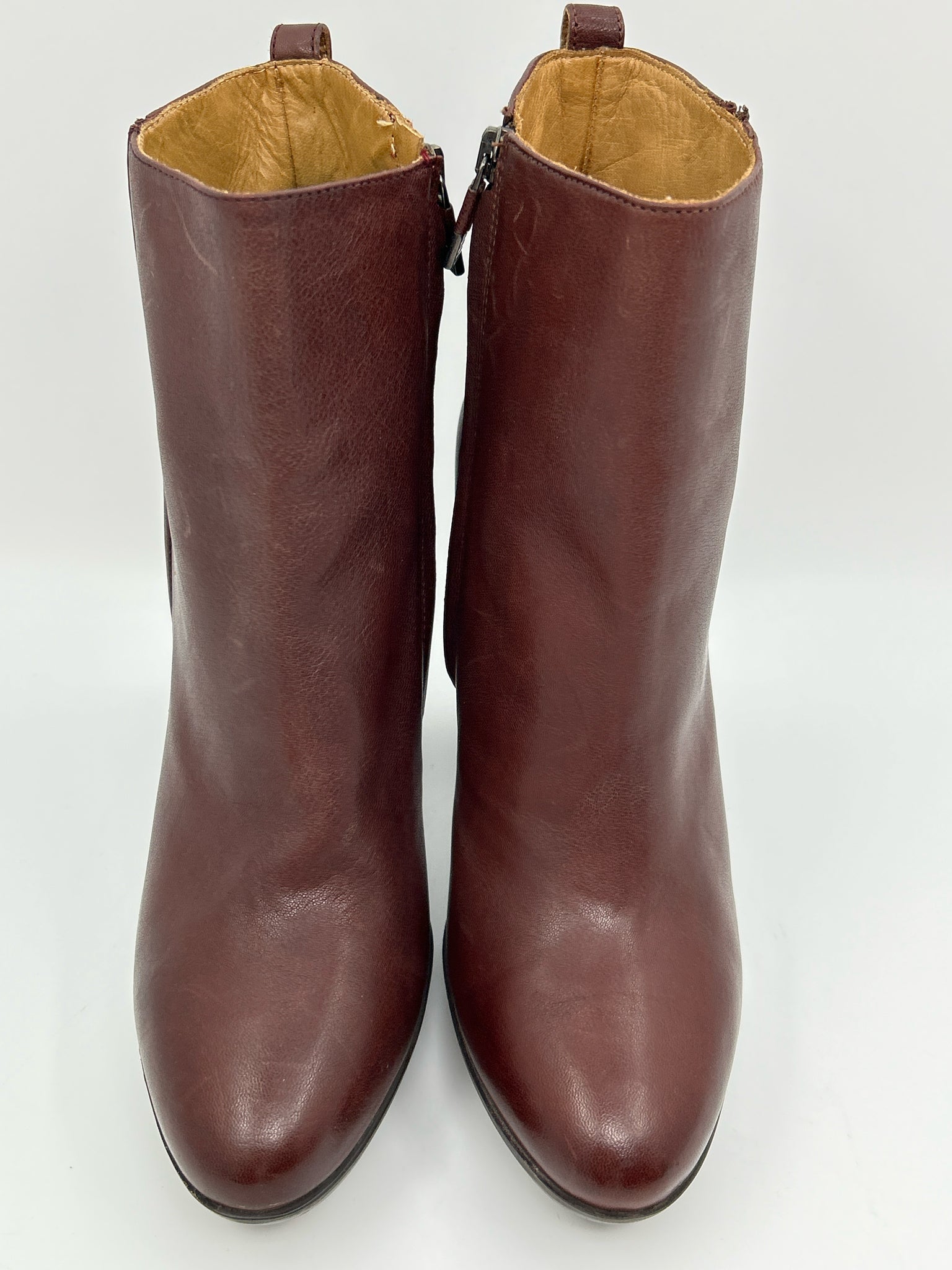 ALBERTO FERMANI Size 41 Brown Women Booties NWOB