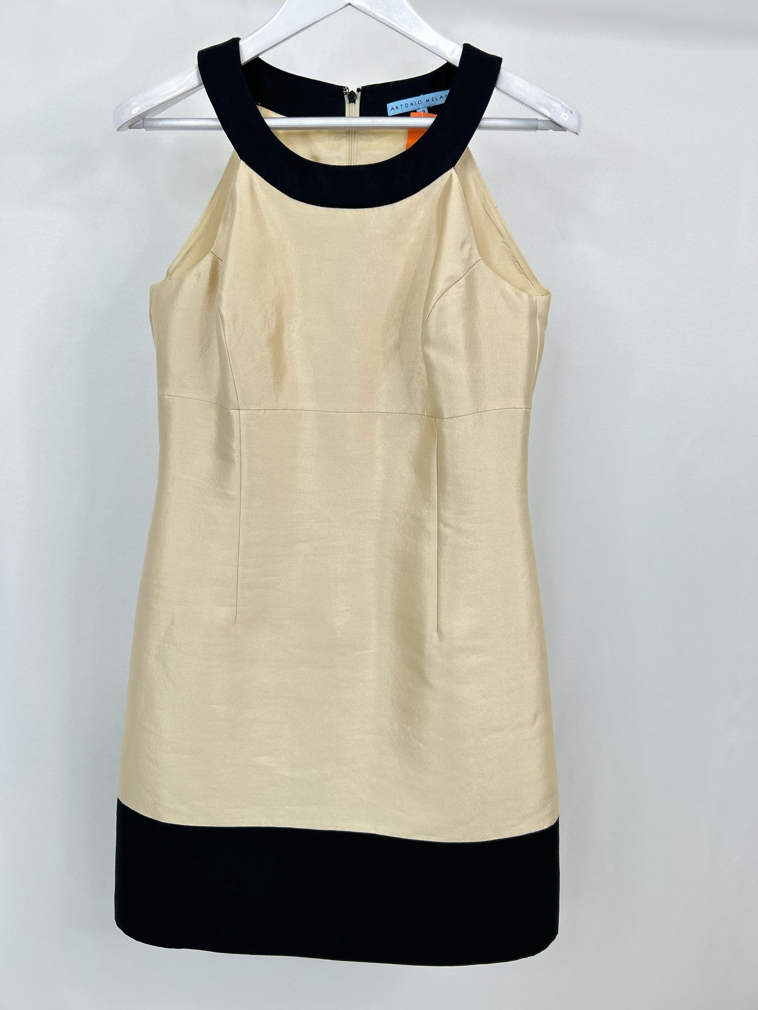 ANTONIO MELANI Size 10 Champagne Women Dress