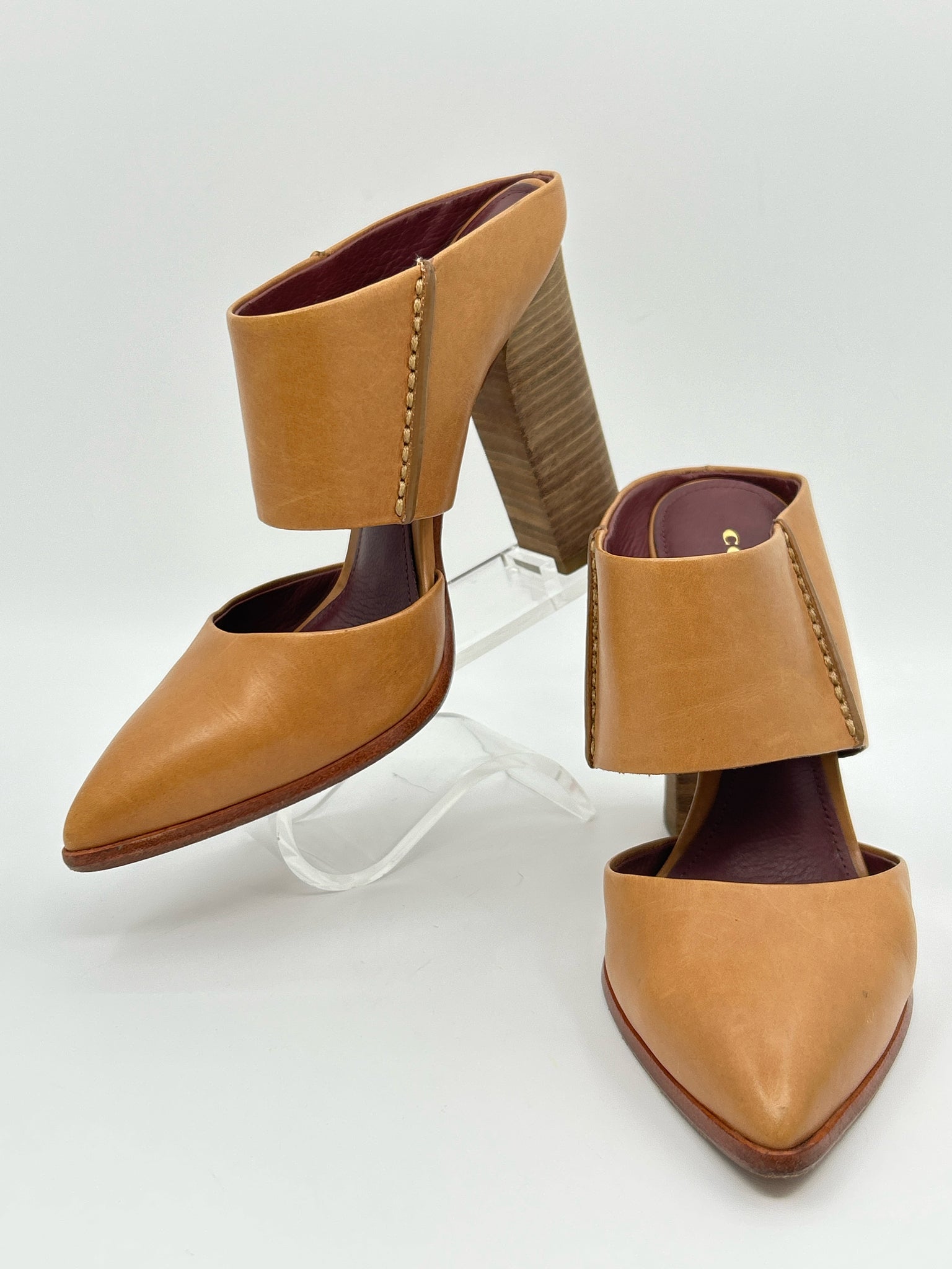 Coach Size 7B Tan Women Booties