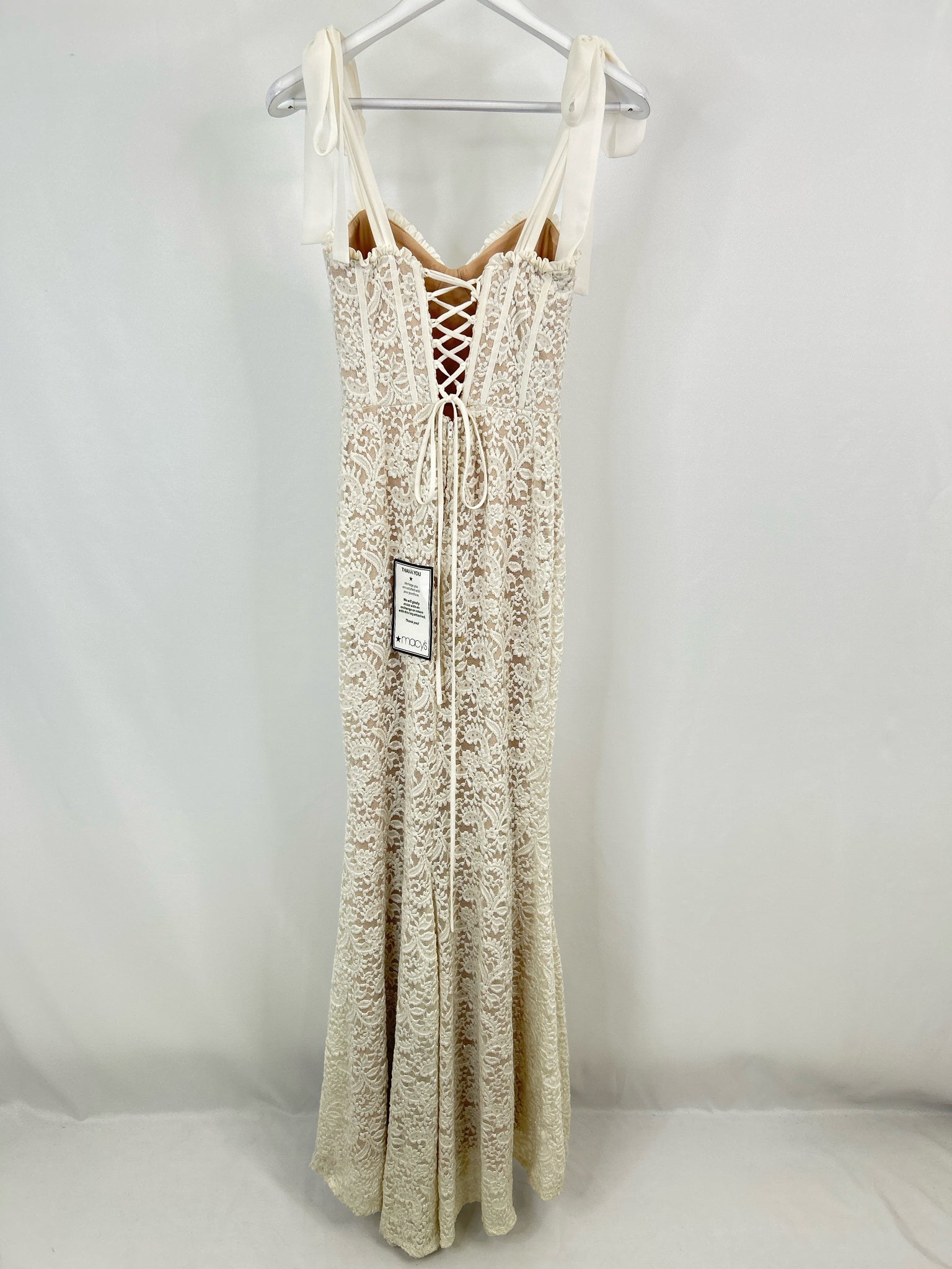 CITY STUDIO Size 7/8 White Women Dress NWT