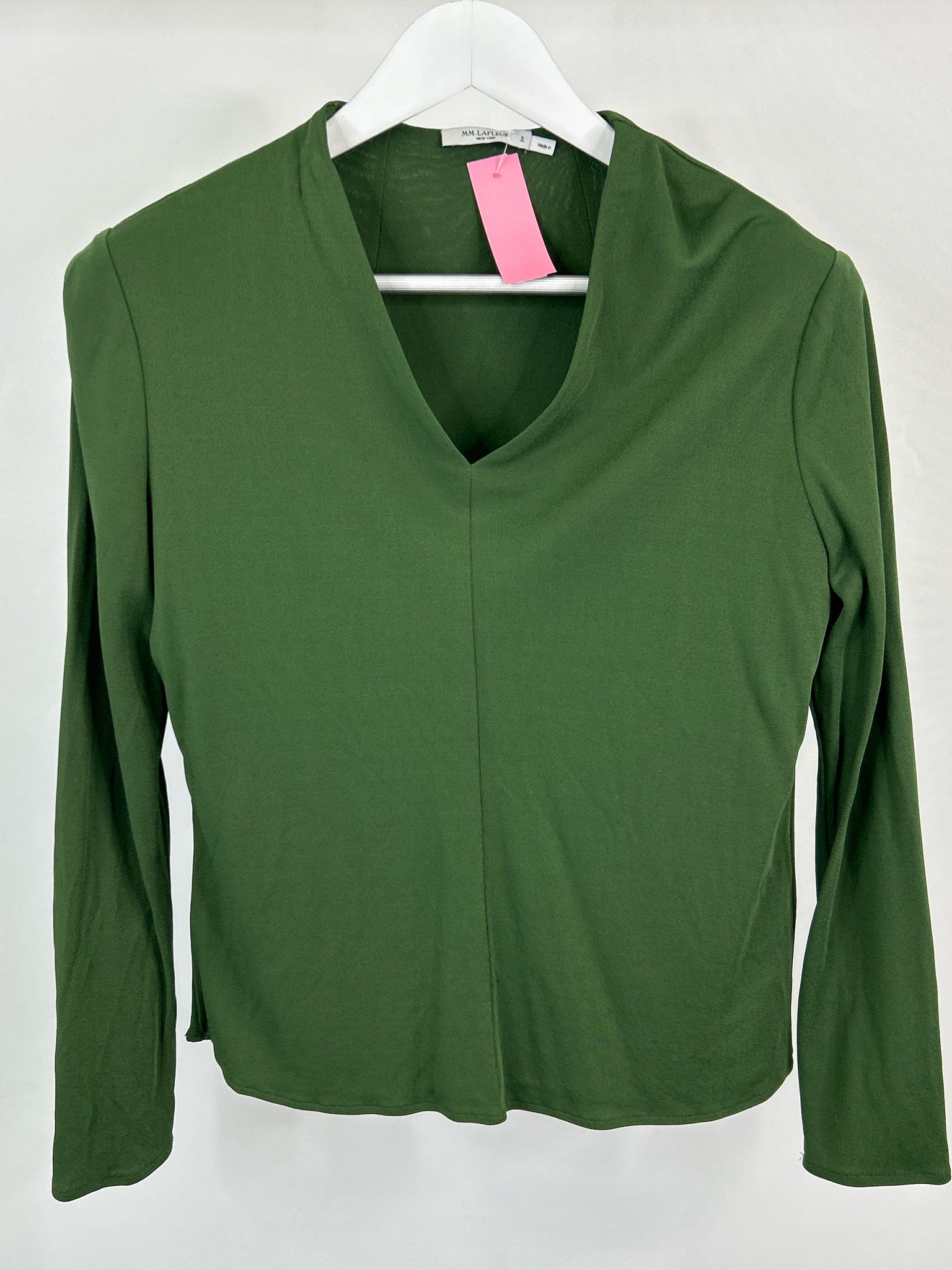 M.M. Lafleur Size S Green Women Top