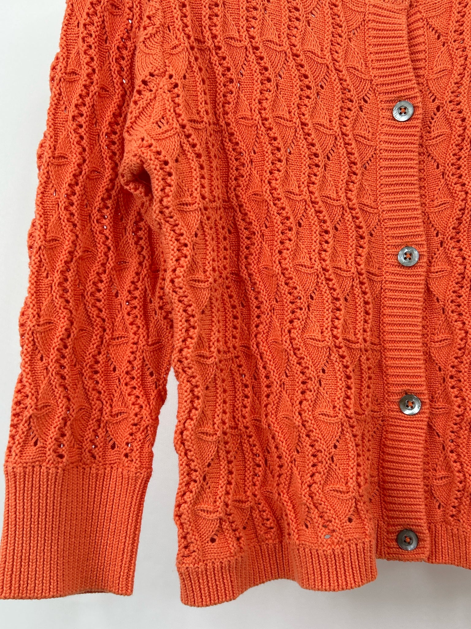 SUNDANCE Size L Coral Women Cardigan