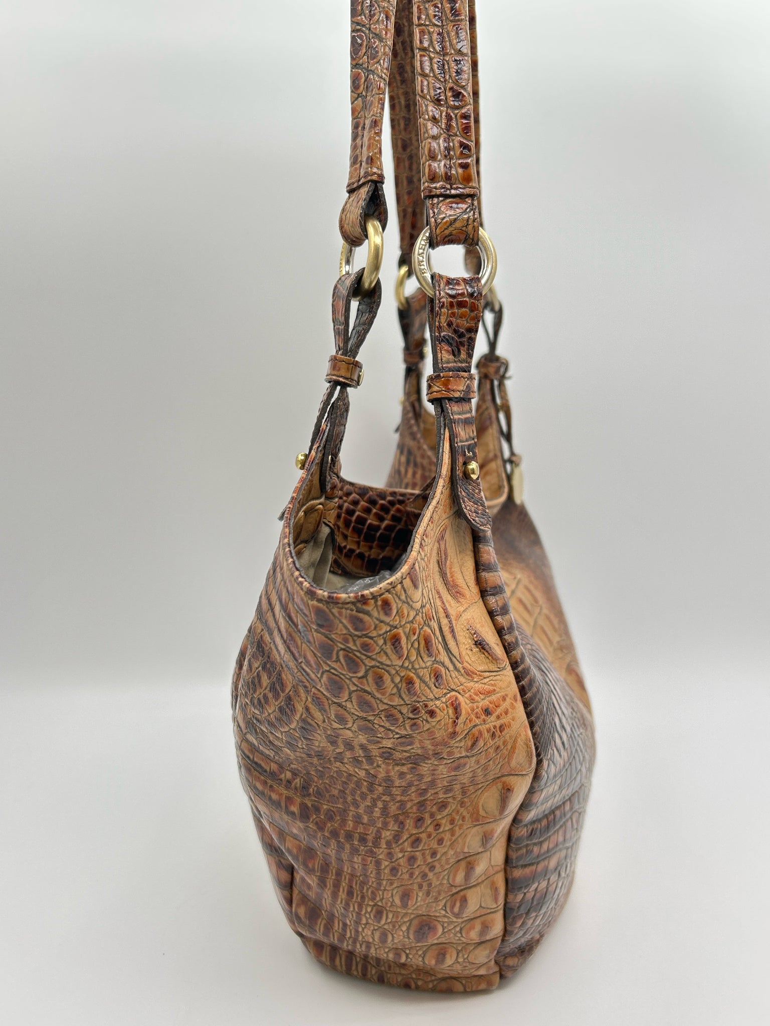 BRAHMIN Almond Brown Women Purse