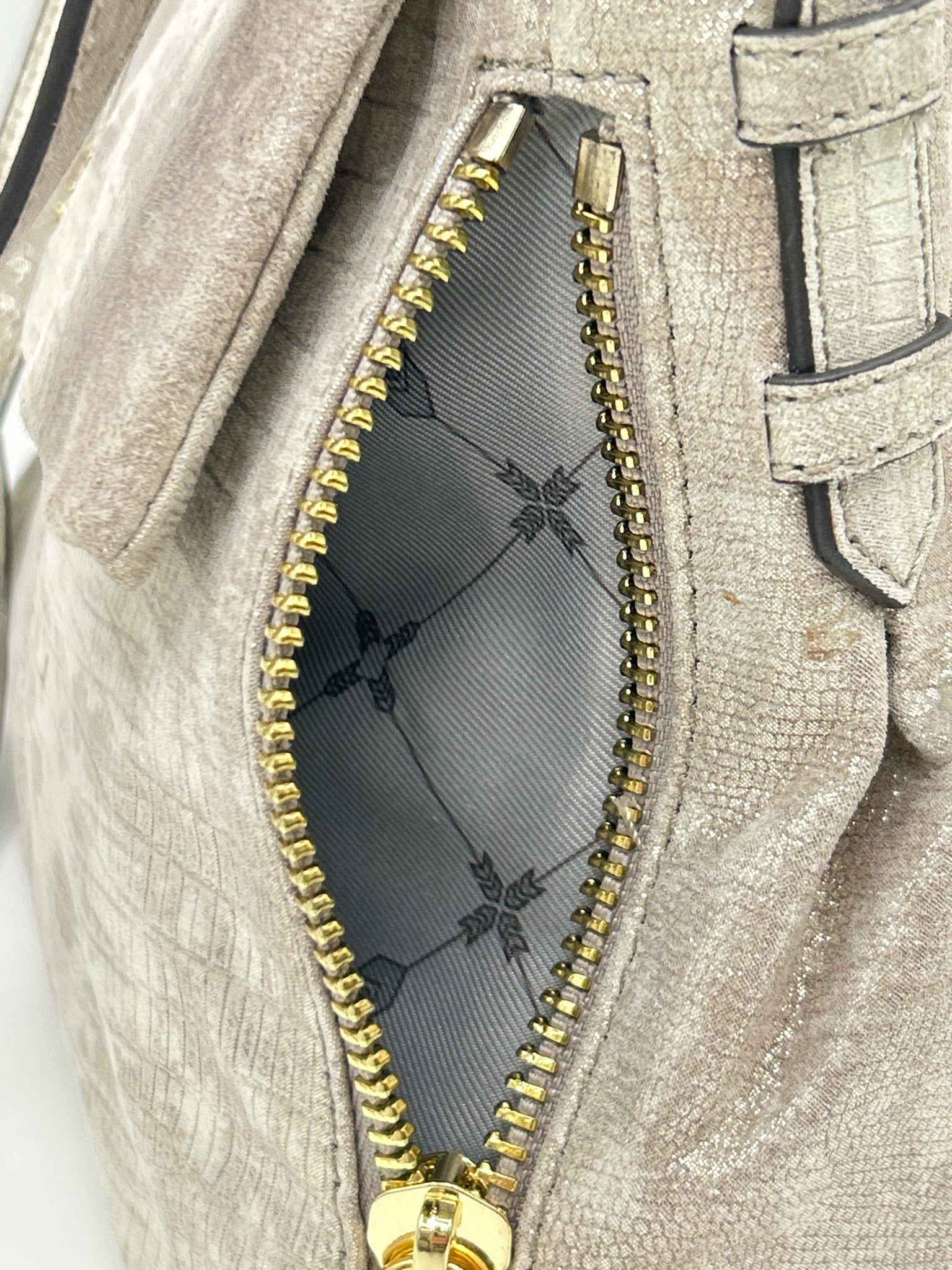 AIMEE KESTENBERG Beige Print Women Purse