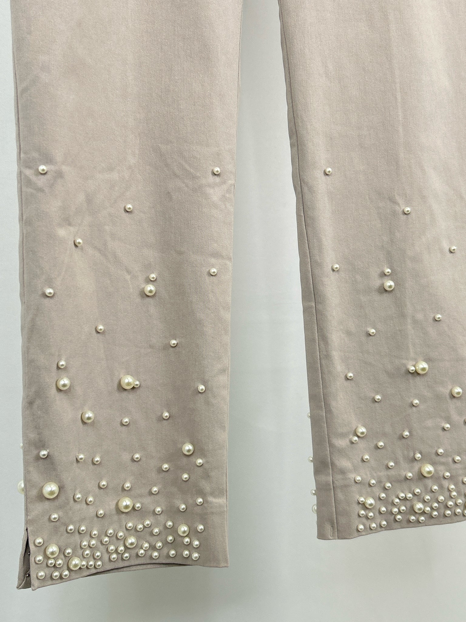 CHICO'S Size 8 Taupe Women Pants NWT