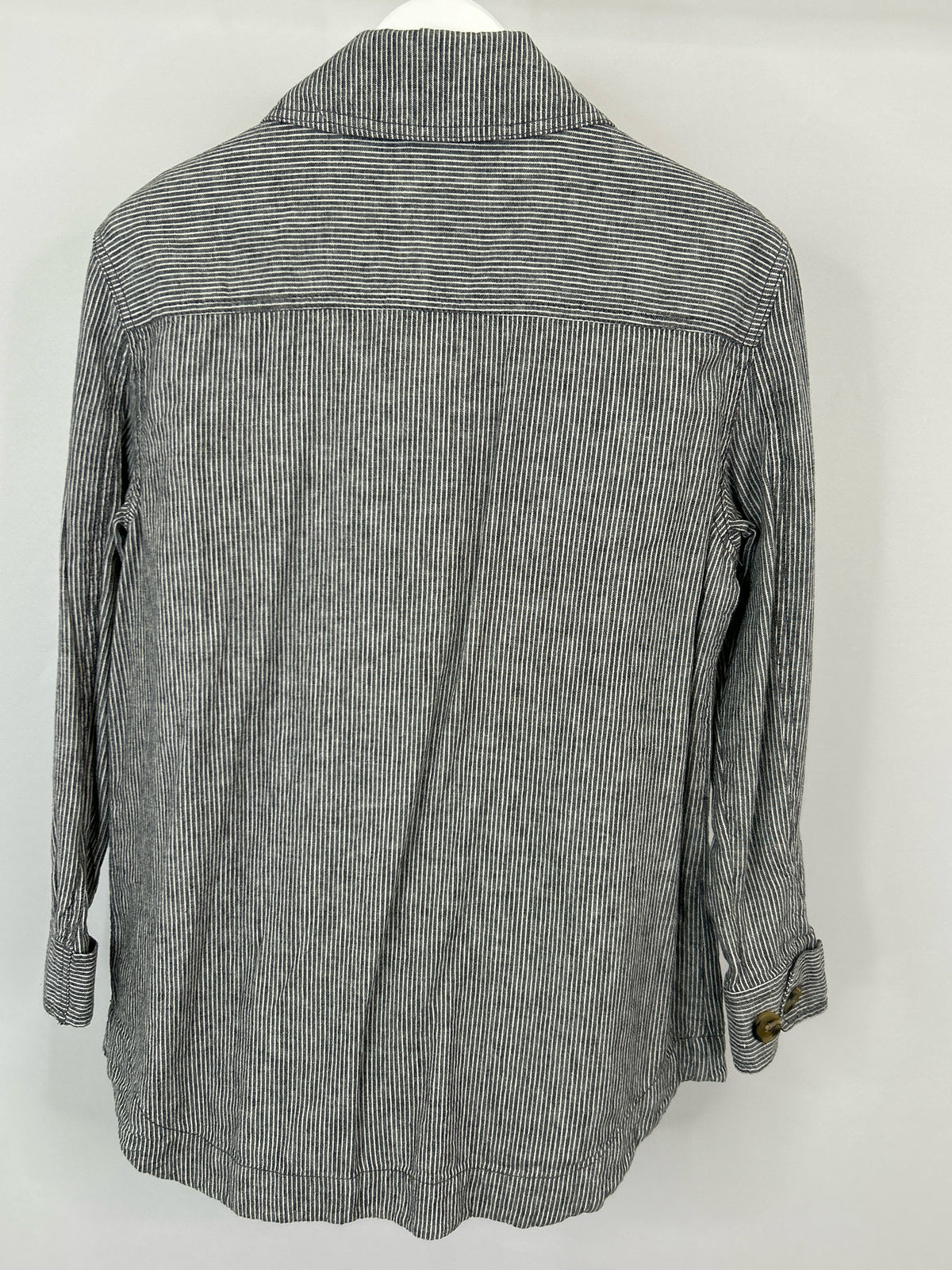 LOFT NWT Size S black striped Women Jacket