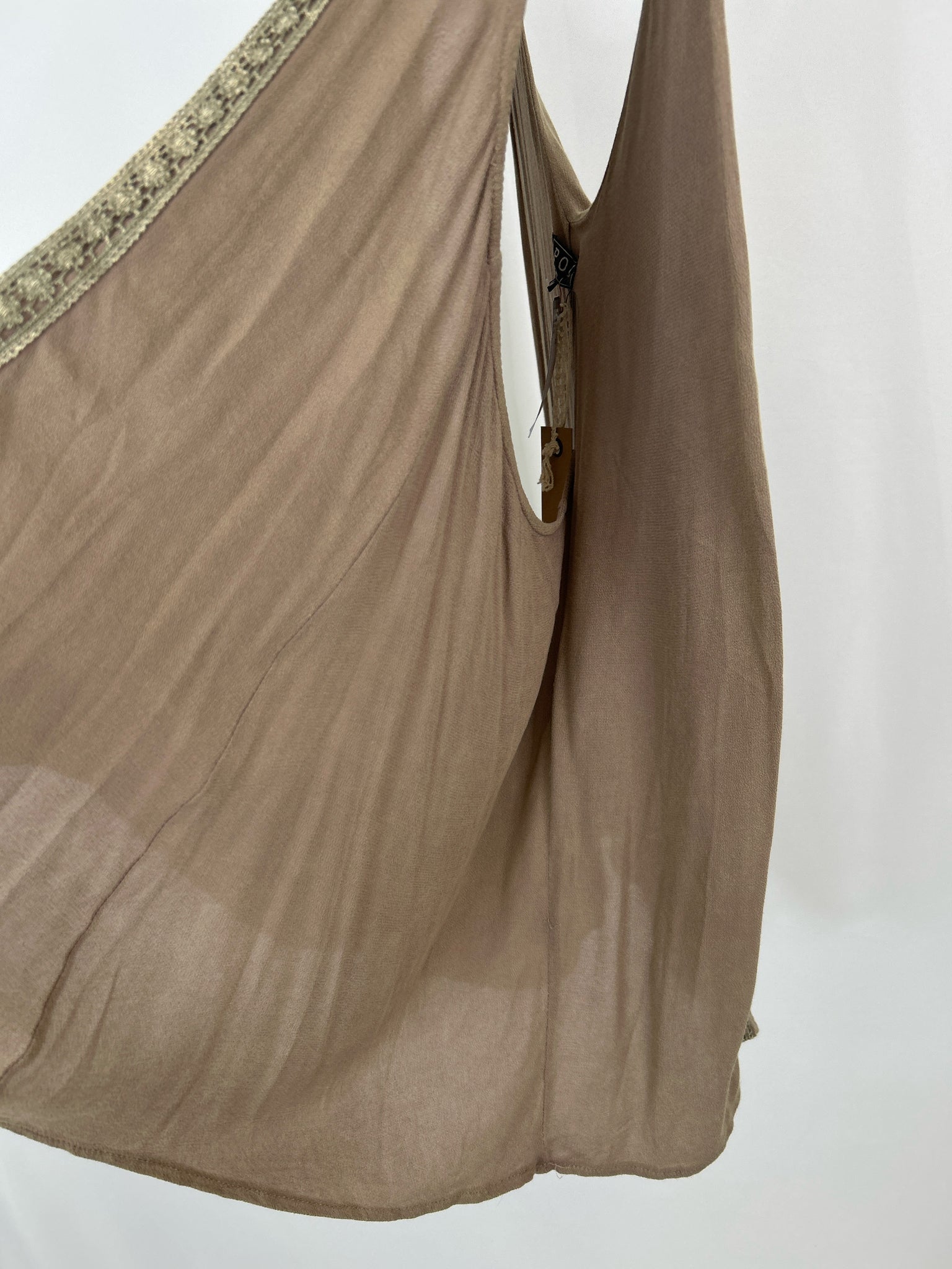 POL Size S Light Brown Women Top