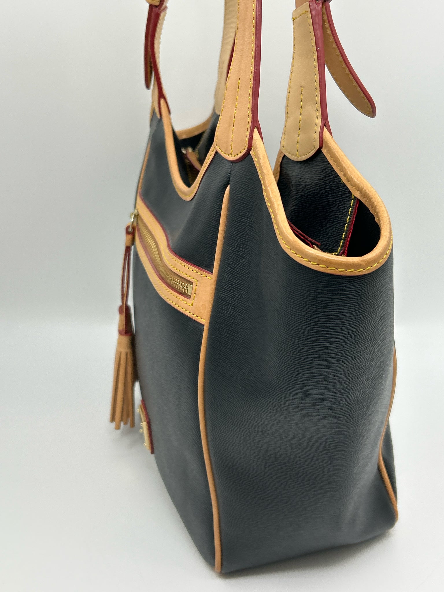DOONEY & BOURKE BLACK AND TAN Women Purse