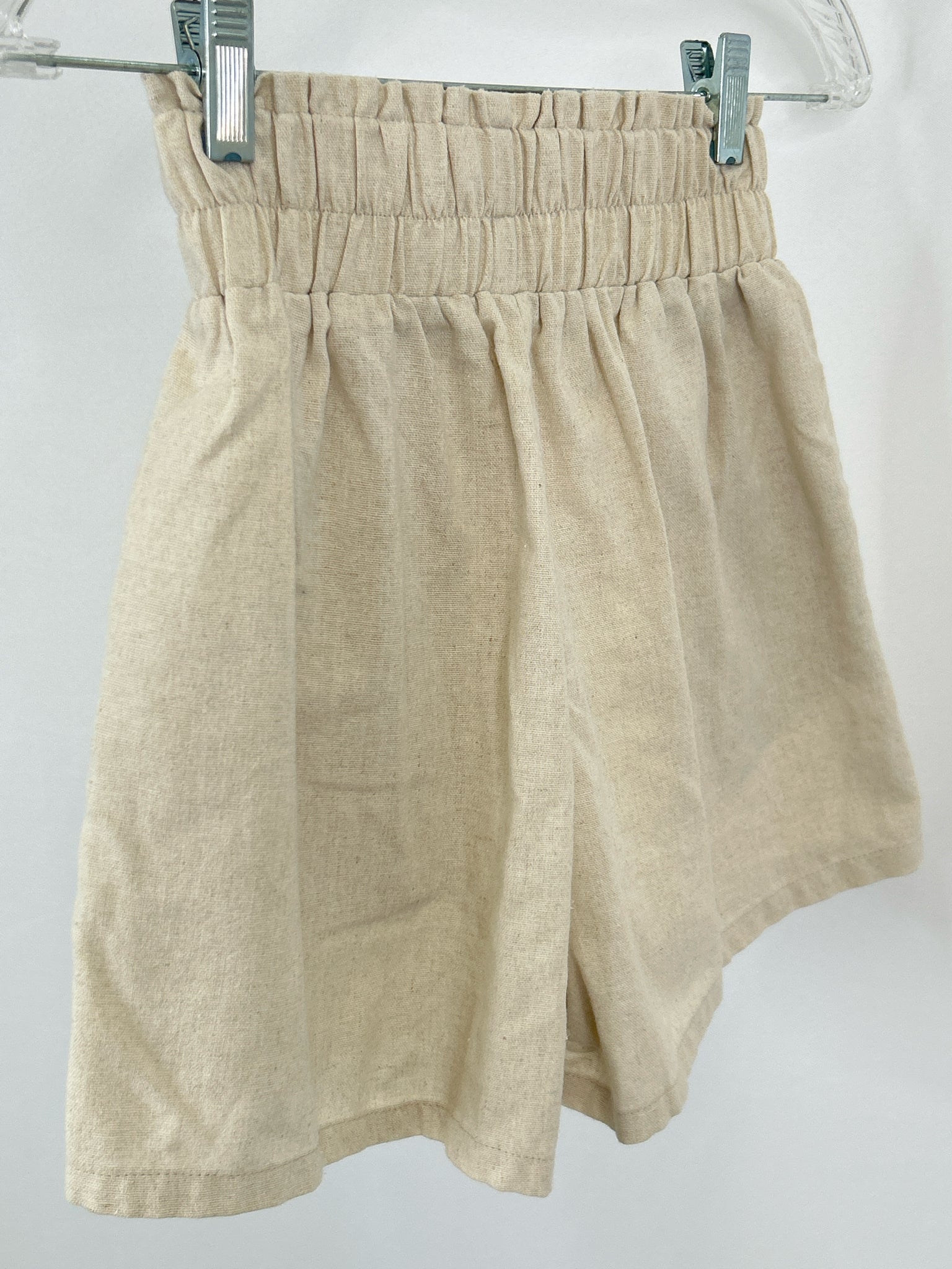 Commense Size XS Oatmeal Women 2-Piece w/shorts