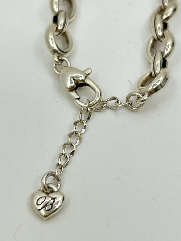 BRIGHTON Women Size One Size Silver Bracelet