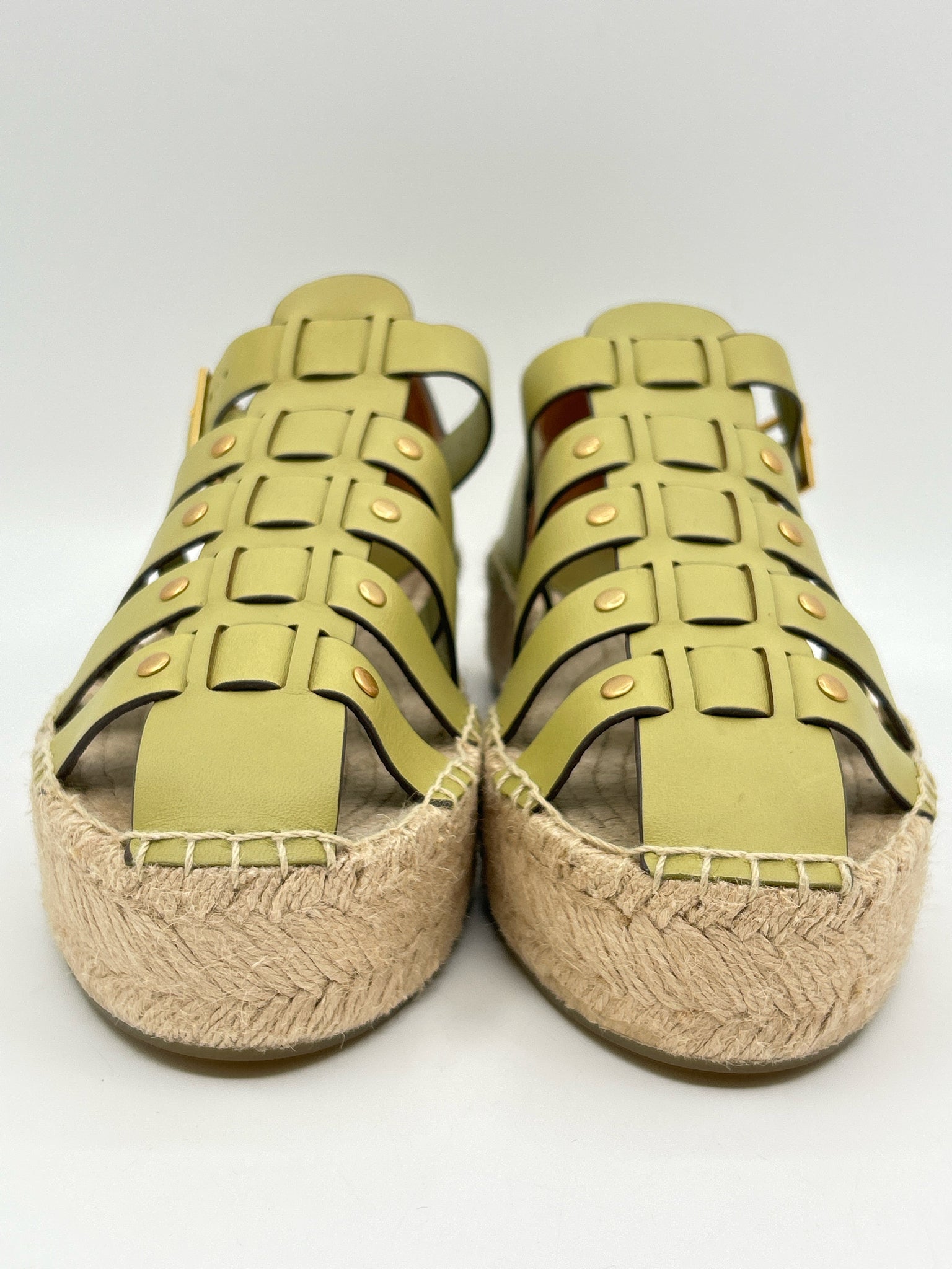 TORY BURCH Size 11 PISTACHIO Women Espadrille