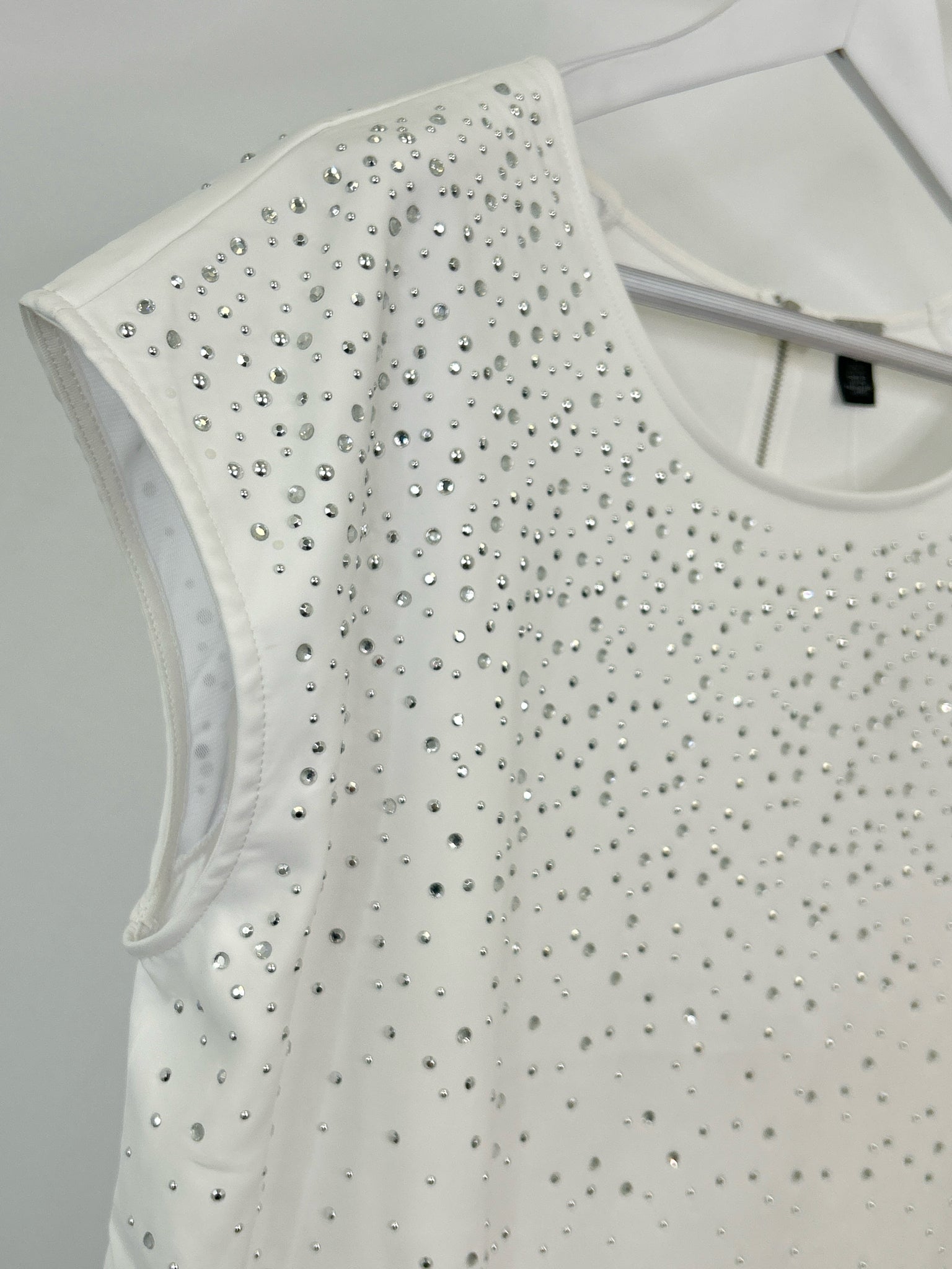 CHICO'S Size 16 White Women Top