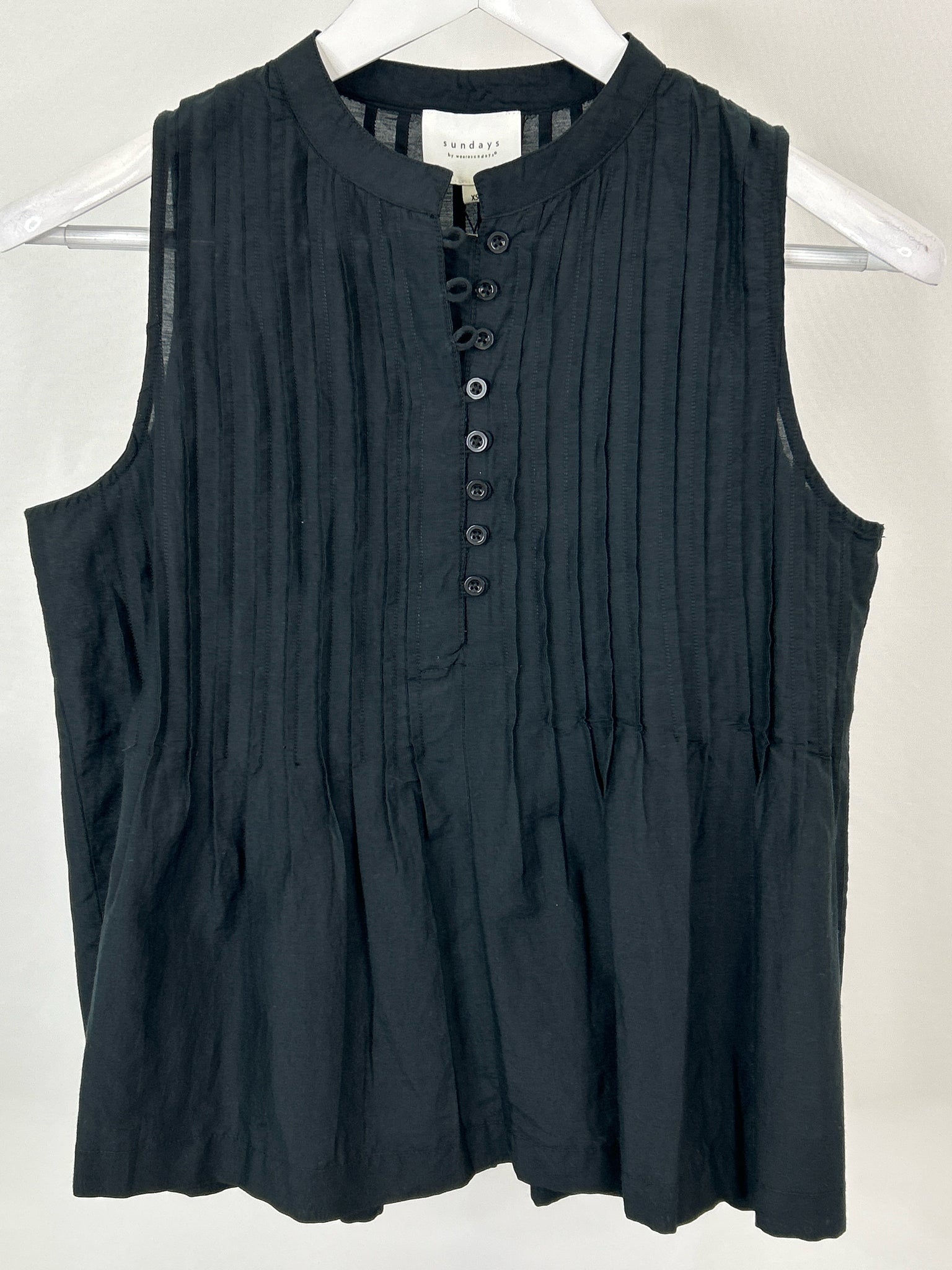 SUNDAYS Size XS Black Women Top