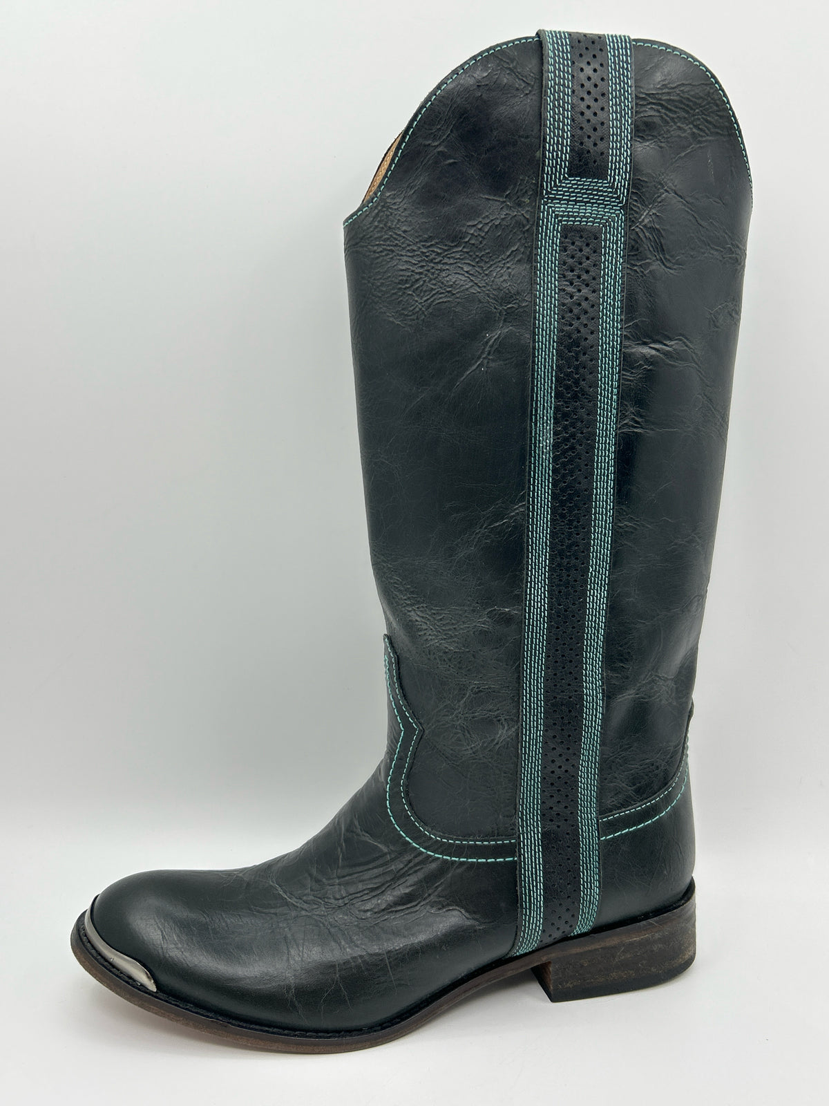 LUCCHESE Size 9B Black Women Boots