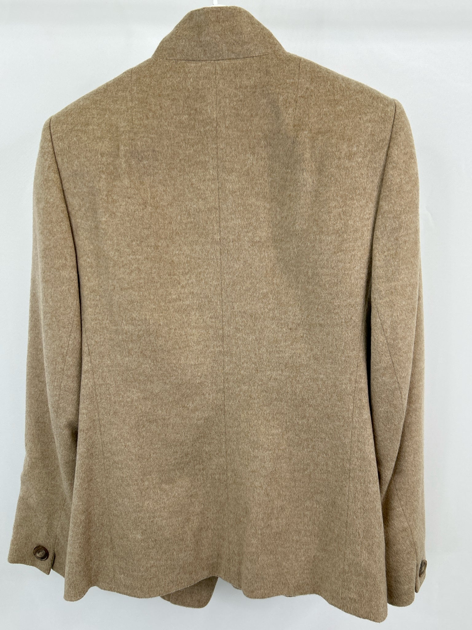 AKRIS Size 14 Oatmeal Women Jacket