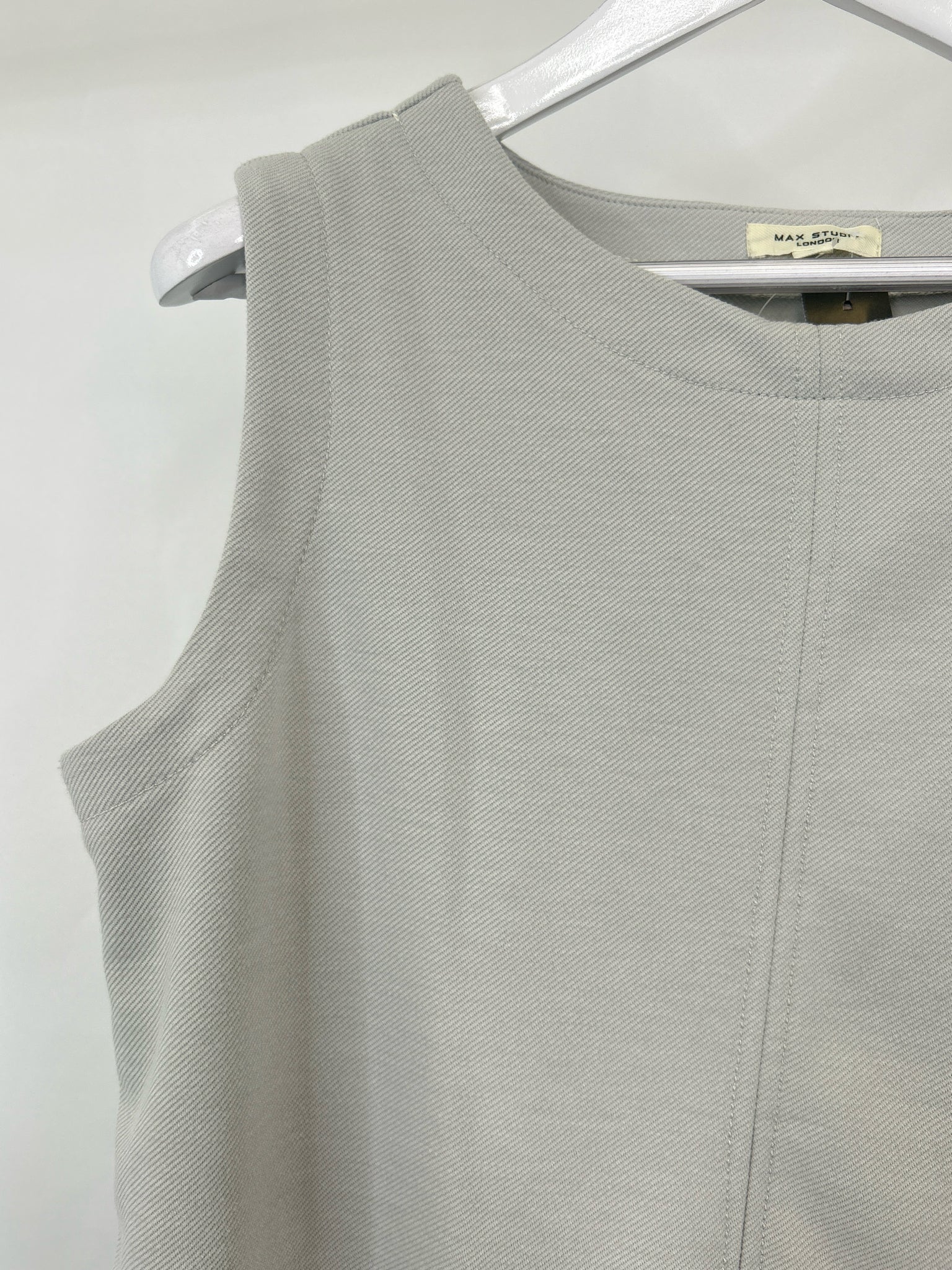 MAX STUDIO Size L Grey Women 2-Piece w/pants