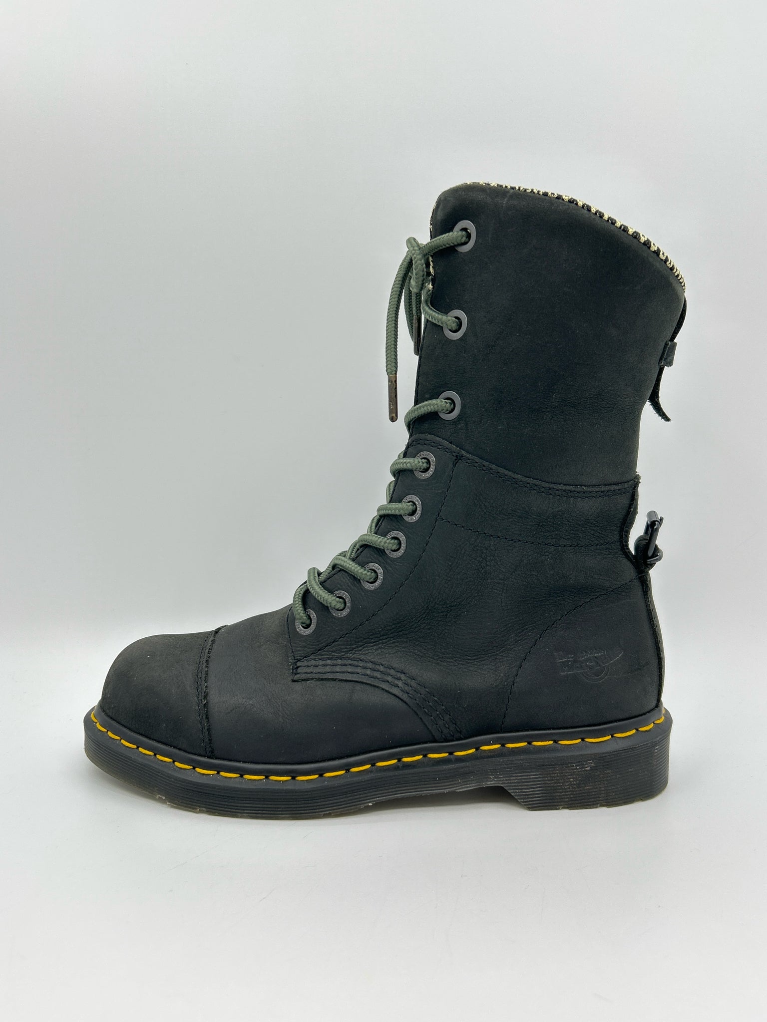 DR. MARTENS Size 8 Black Women Booties